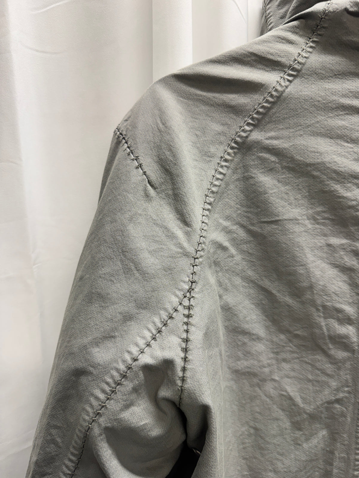 Carol Christian Poell — 2010 Cross Front Tape Seamed Scar Stitch Parka