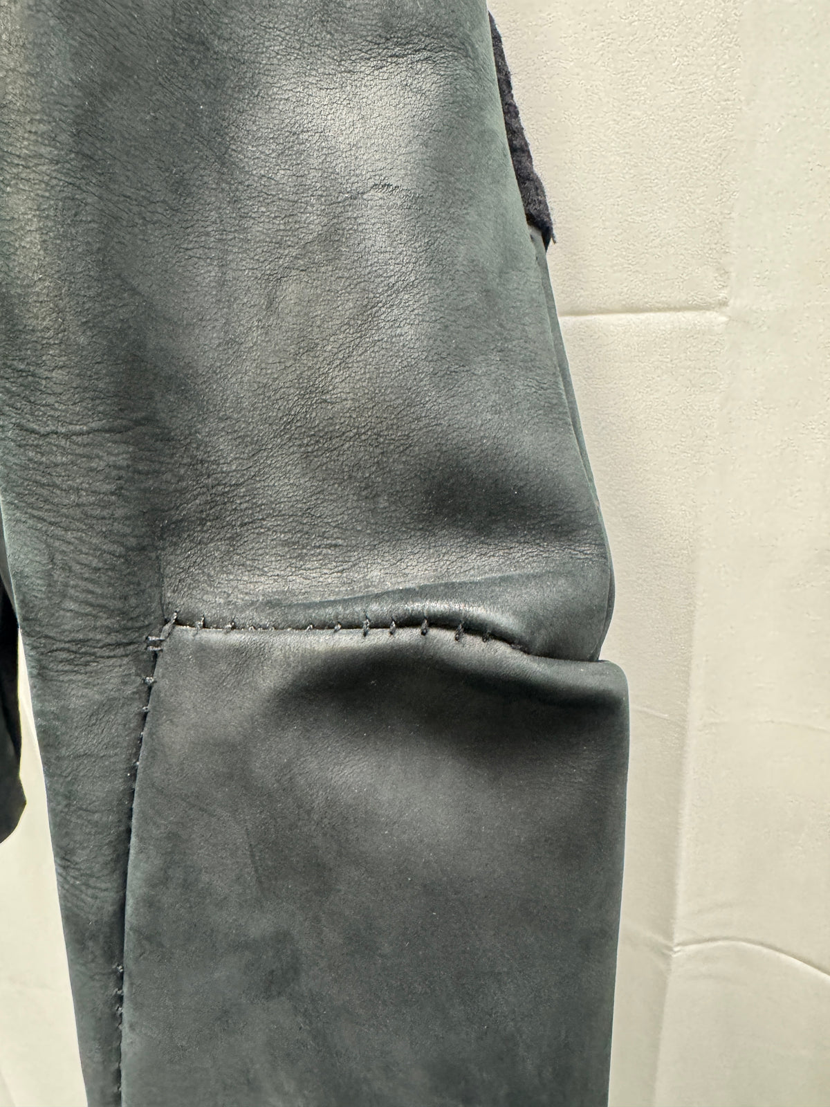 Obscur AW12 Sculpted Leather Point Jacket