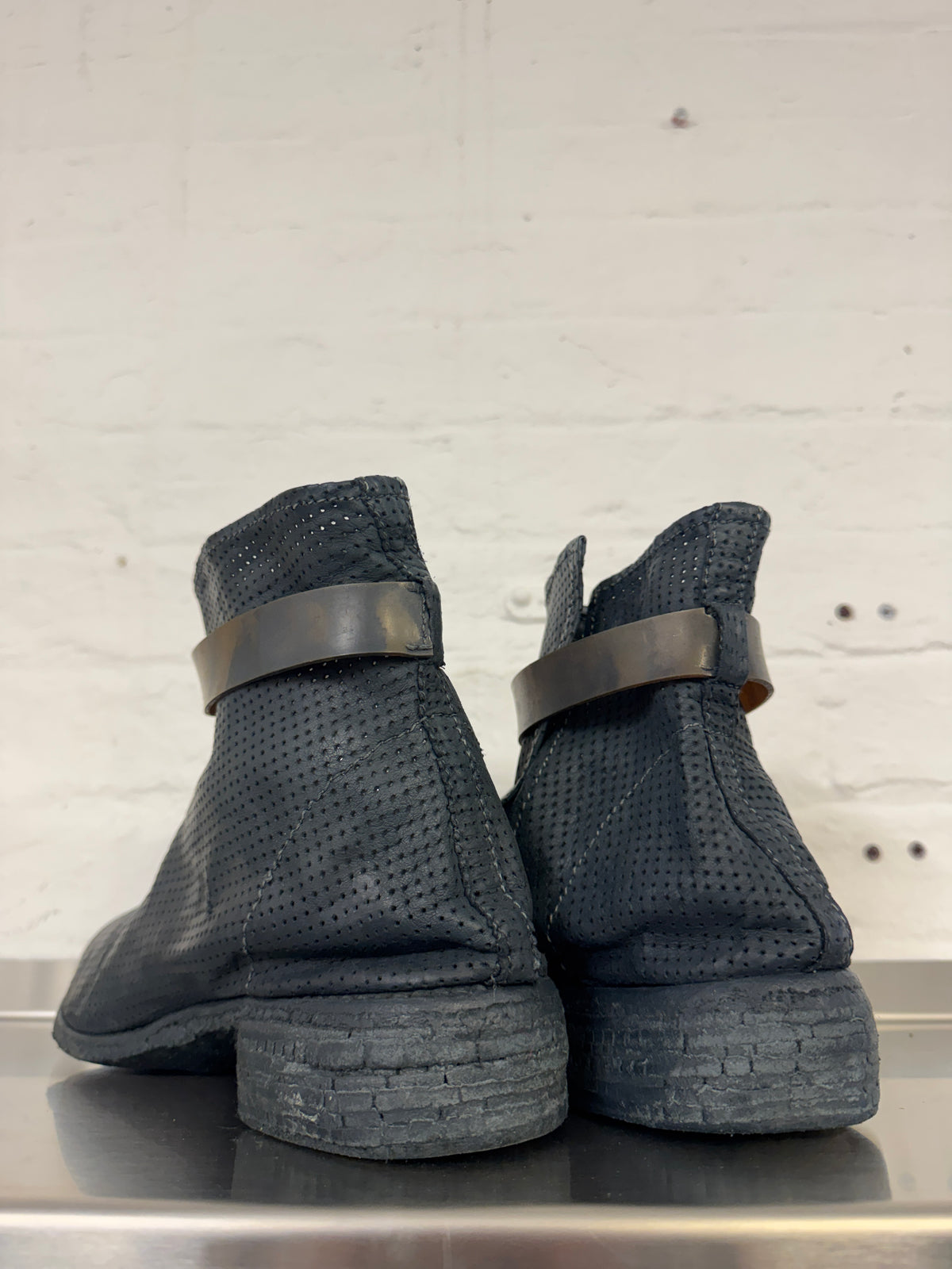 Carol Christian Poell Perforated Band Boots