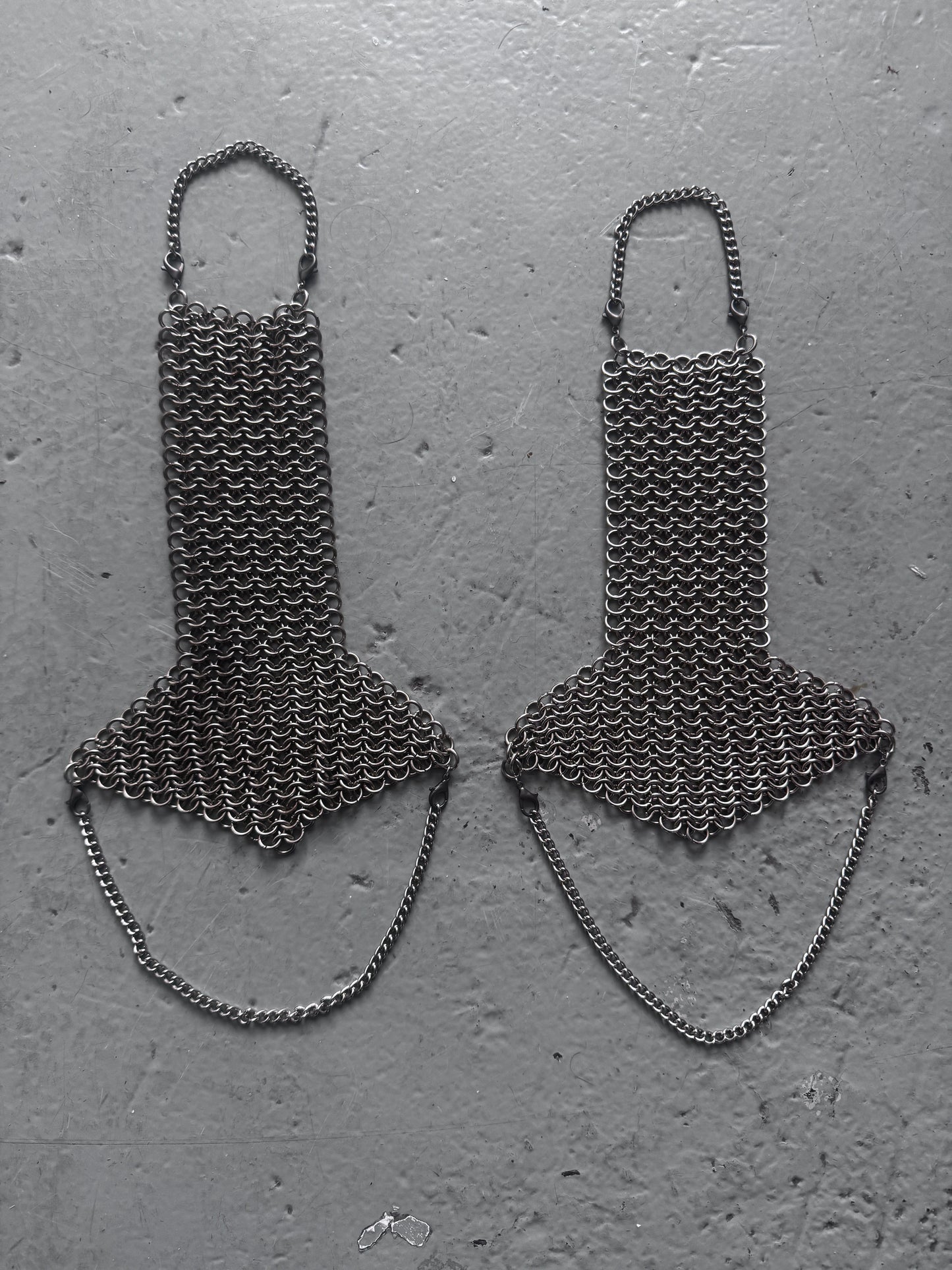 british military chainmail epaulet