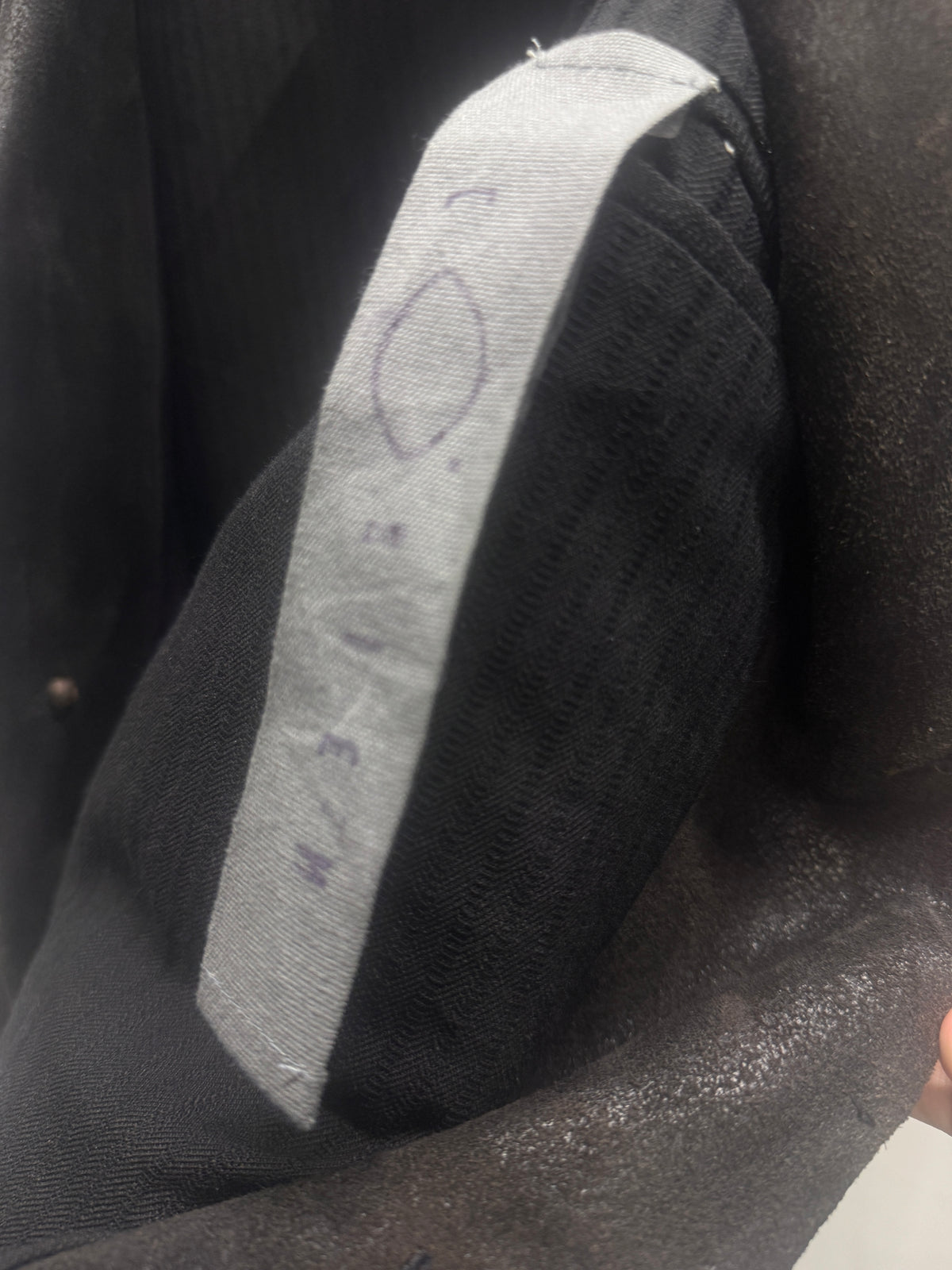 Carpe Diem — 2002 Reverse Leather Lab Coat