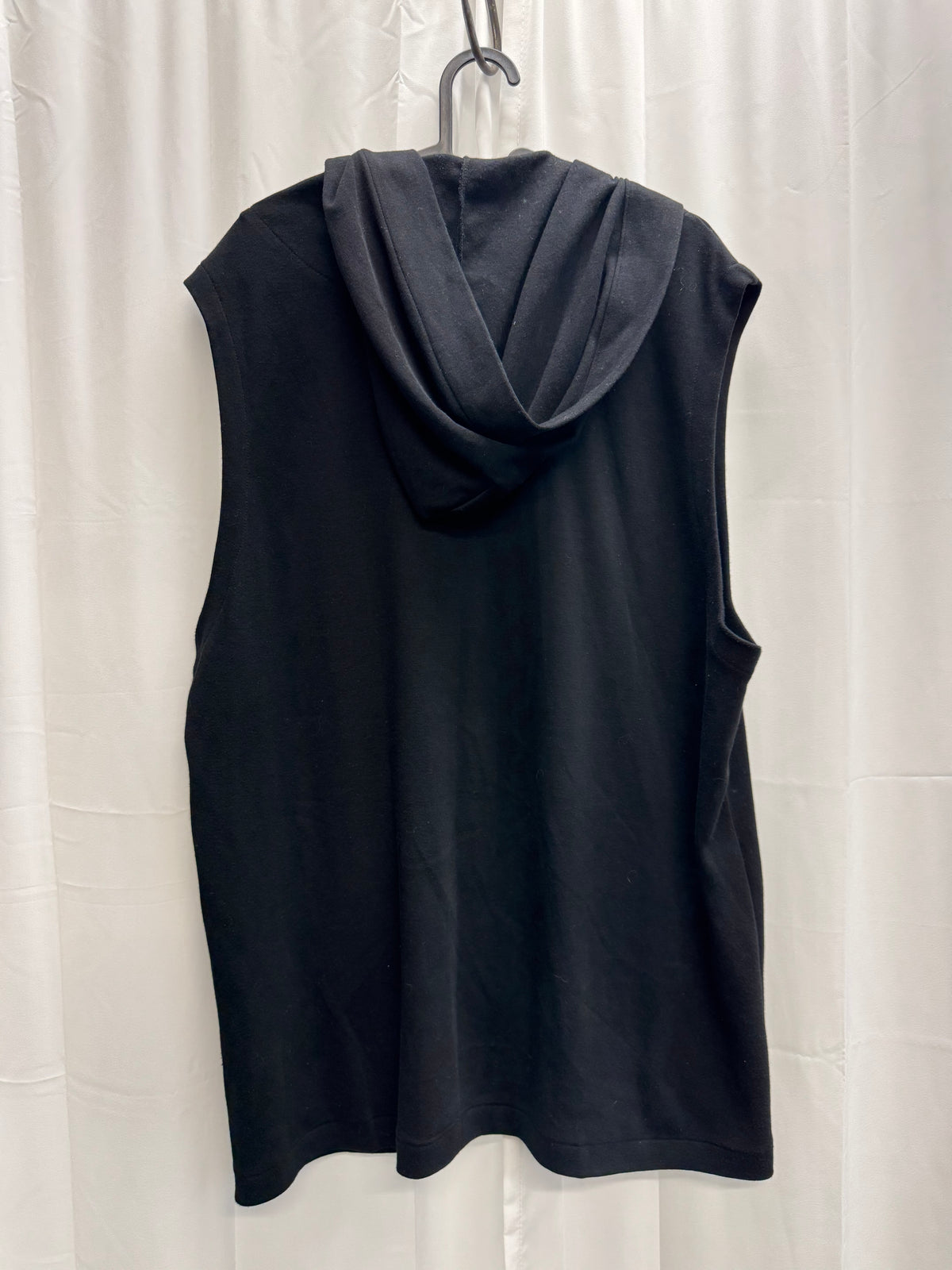 Yohji Yamamoto Pour Homme Sleeveless Knit Hooded Vest