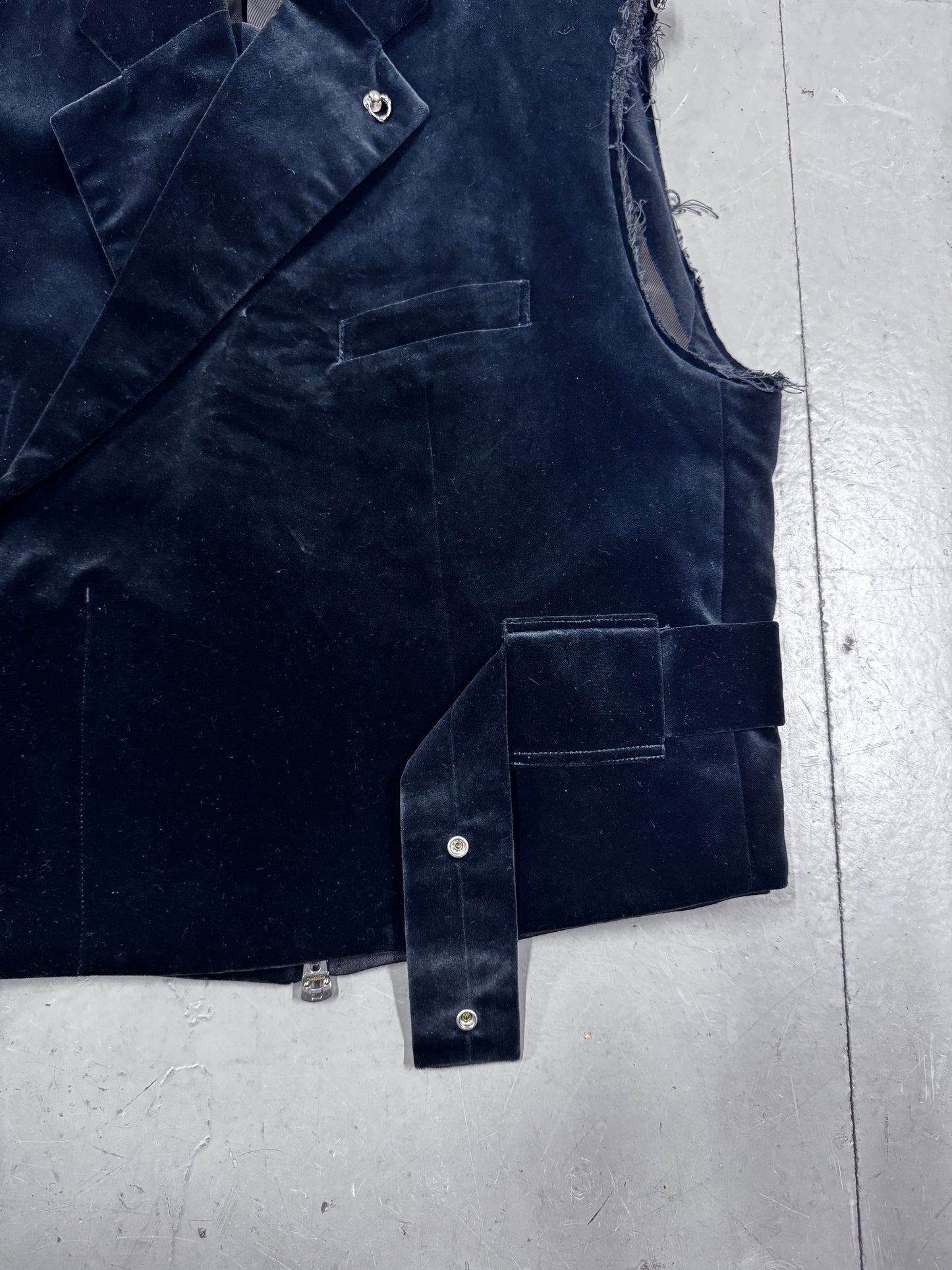The Soloist Takahiro Miyashita Velvet Vest