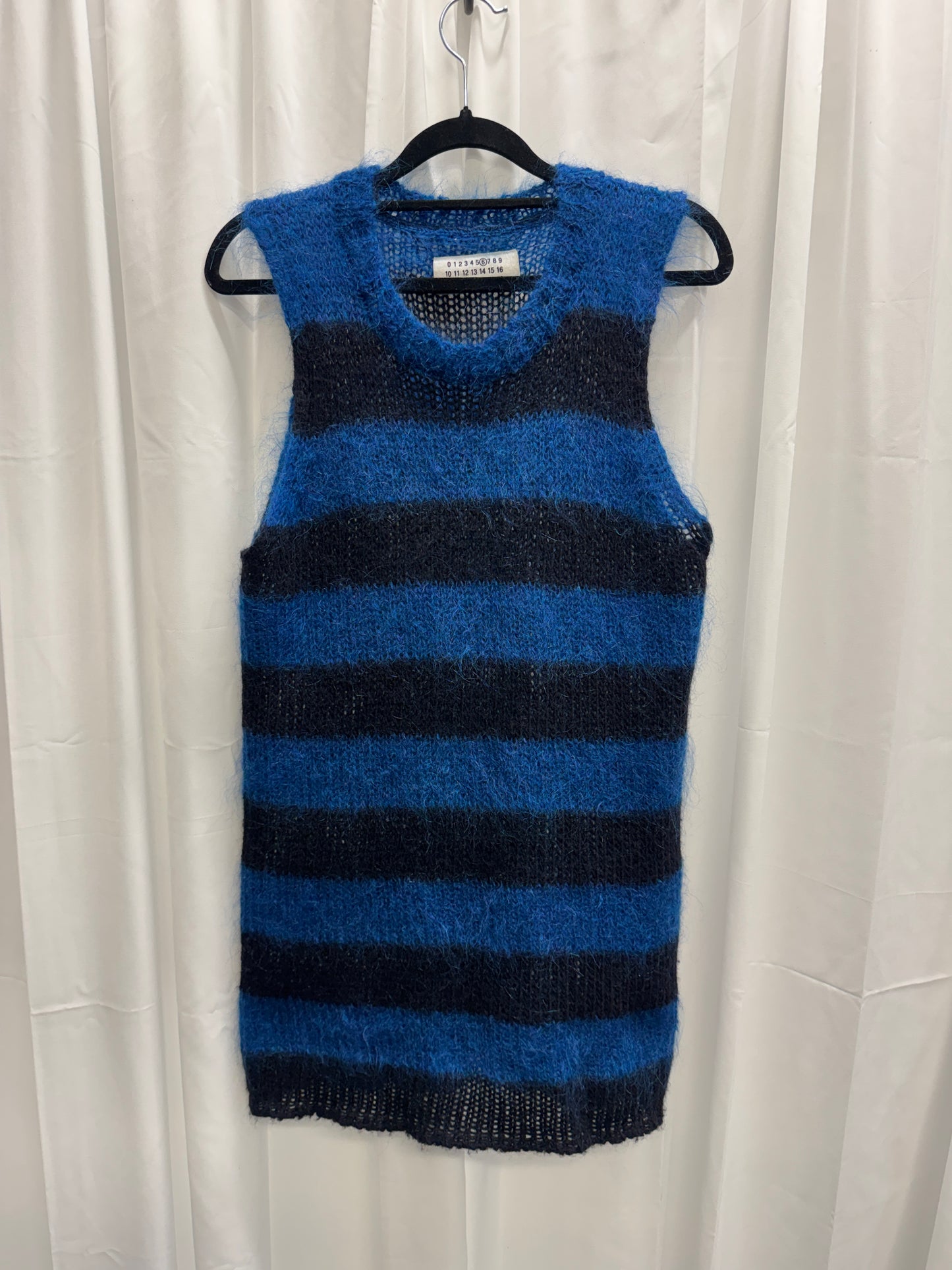 Maison Martin Margiela c.1998 Mohair Blend Knit Sleeveless Jumper