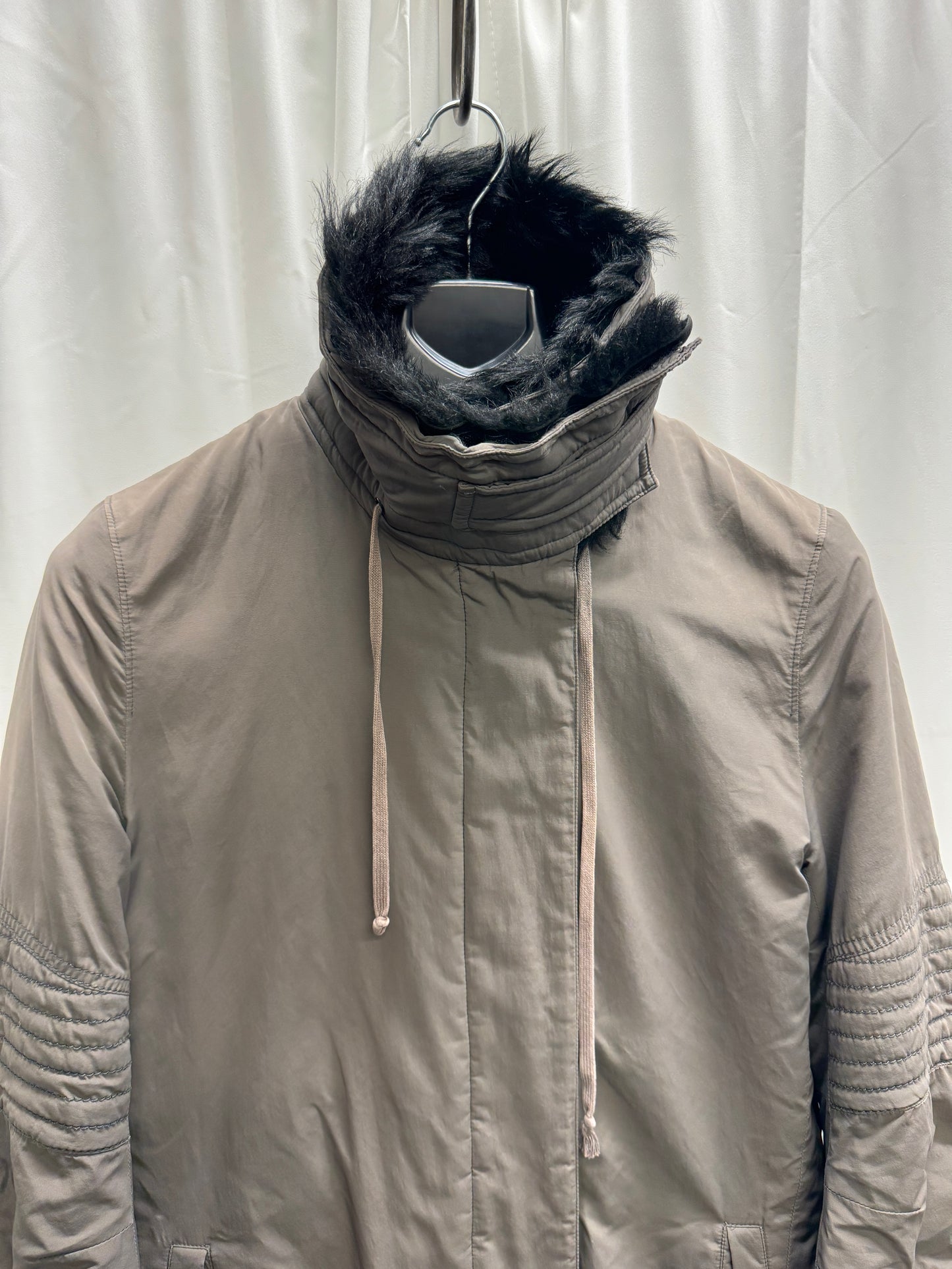 Helmut Lang AW1999 Nylon Removable Fur Astro Jacket