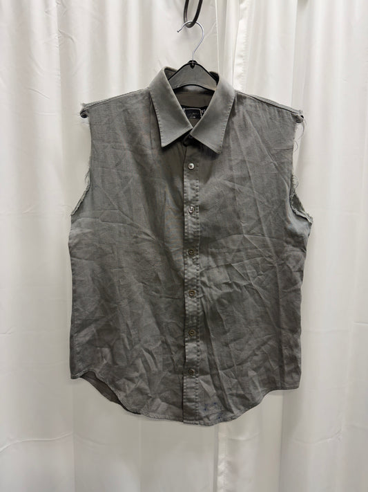 Raf Simons SS99 Sleeveless Button Shirt