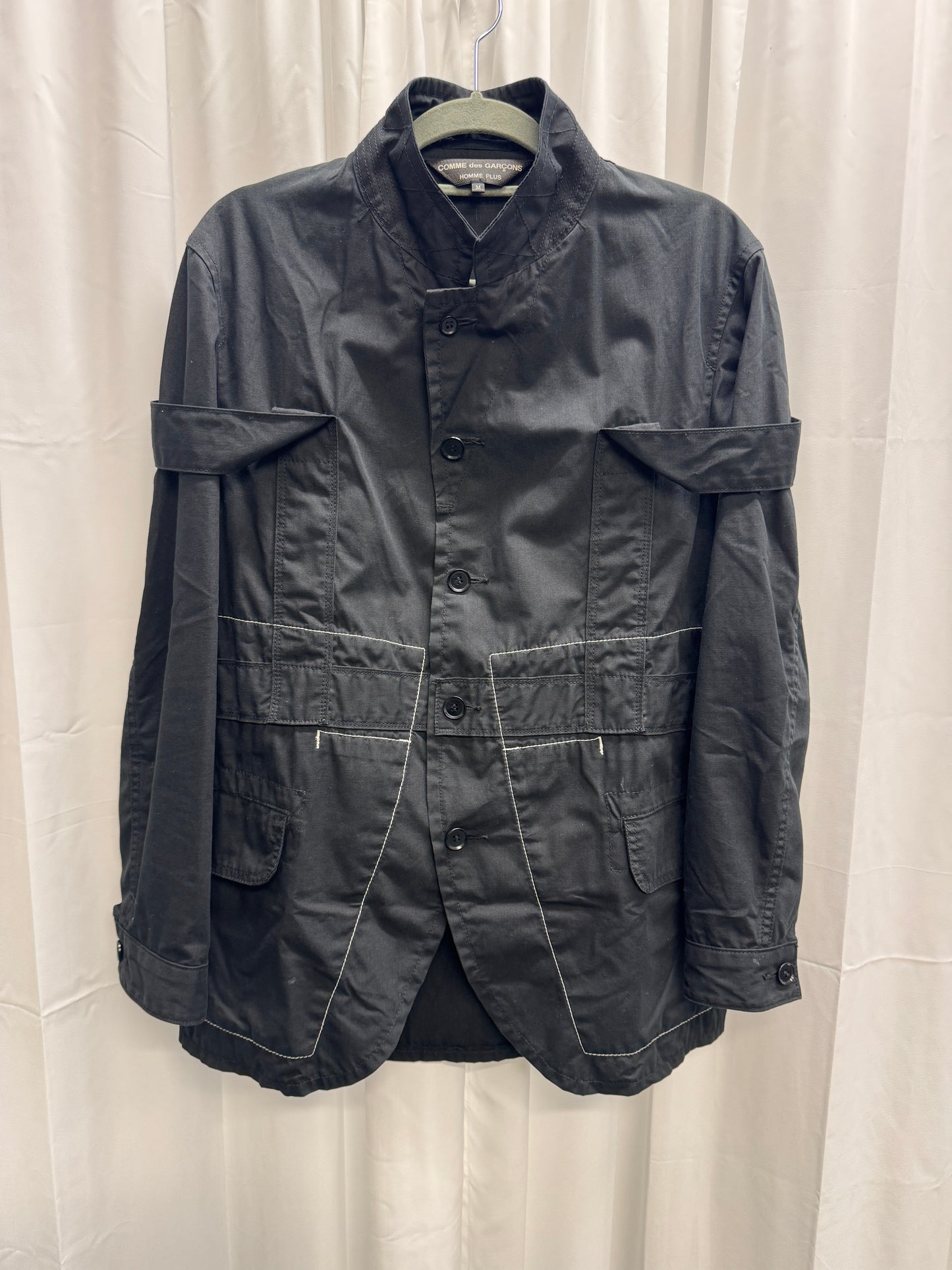 Comme Des Garcons Homme Plus SS04 Tailored Cargo Harness Blazer Jacket