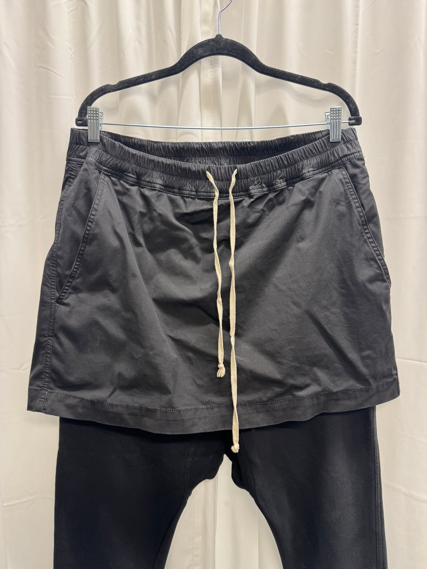 Rick Owens Drkshdw Skirted Drop Crotch Trousers