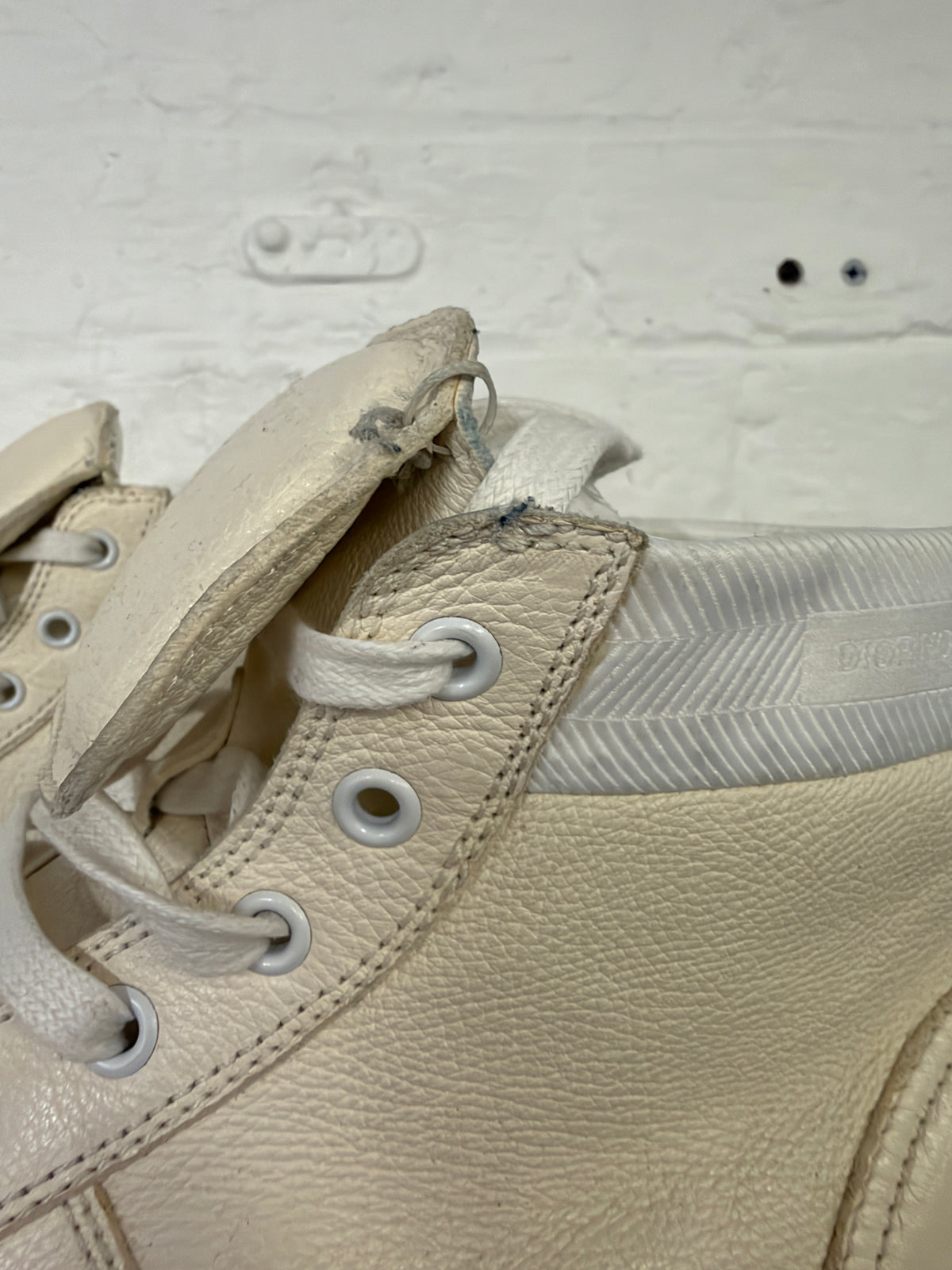 Dior Homme SS09 High-Top Leather Sneakers (44)