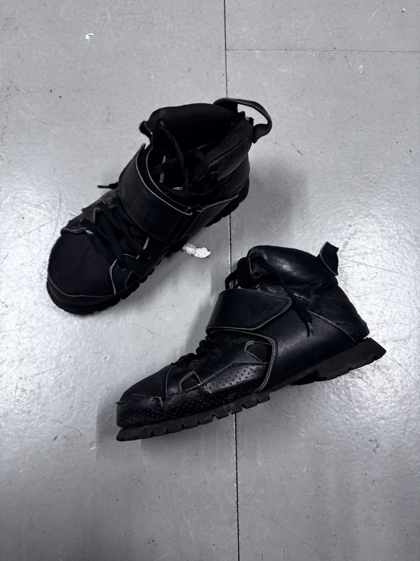 KTZ Lug Sole Velcro Sneaker Boots