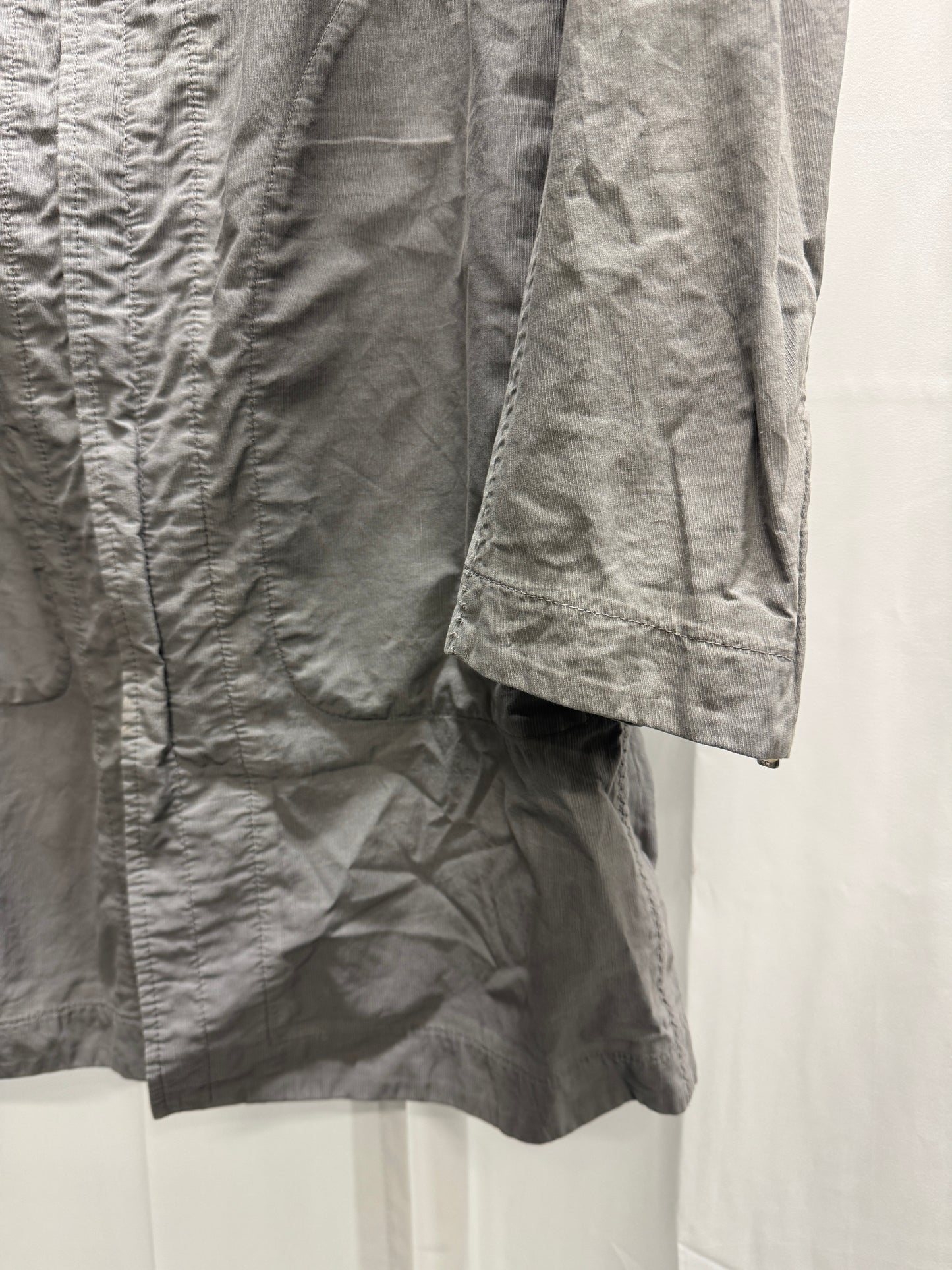 Carol Christian Poell Prosthetic Cross Neck Buttoned Parka
