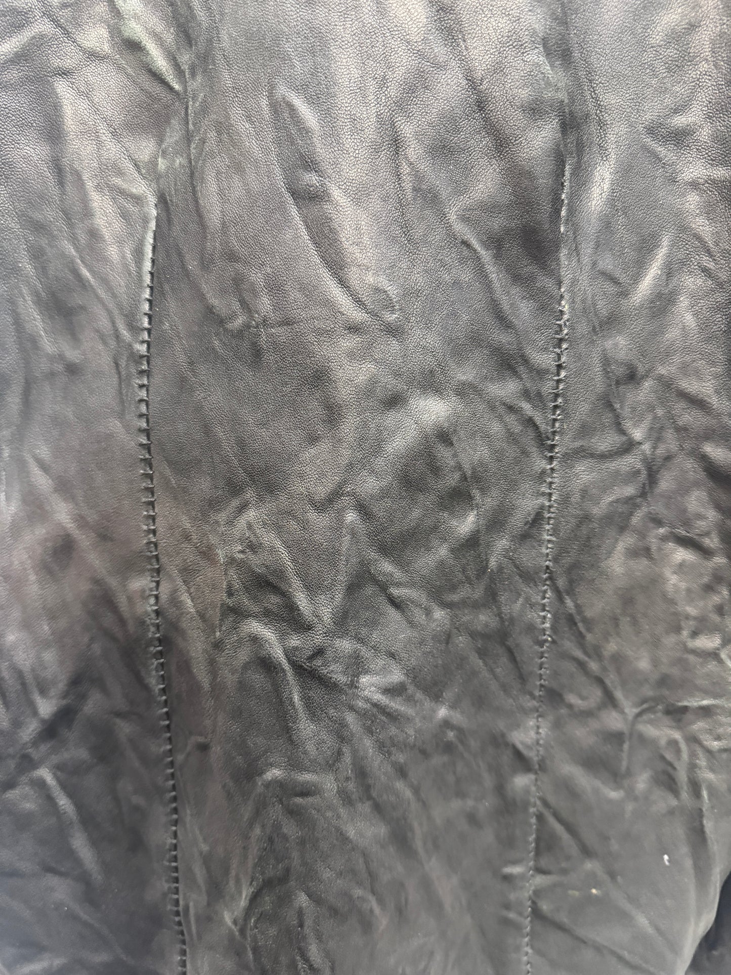 Poeme Bohemien AW12 Leather Victorian Buttoned Jacket