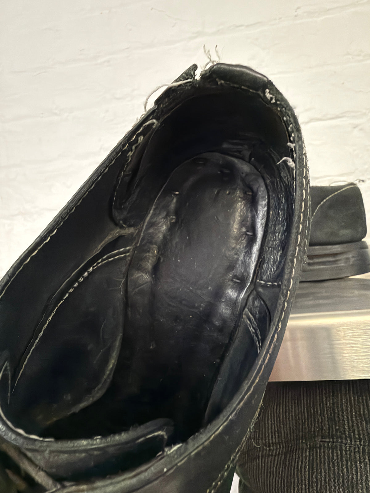 Carol Christian Poell Horse Leather 4 Hole Laced Derbies (42)
