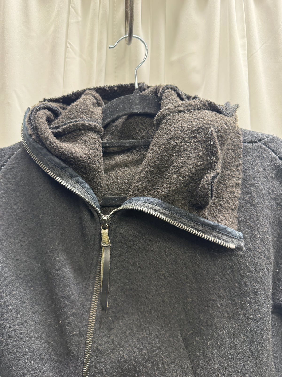 Leon Emanuel Blanck Early Knit Ninja Hooded Gloved Jacket