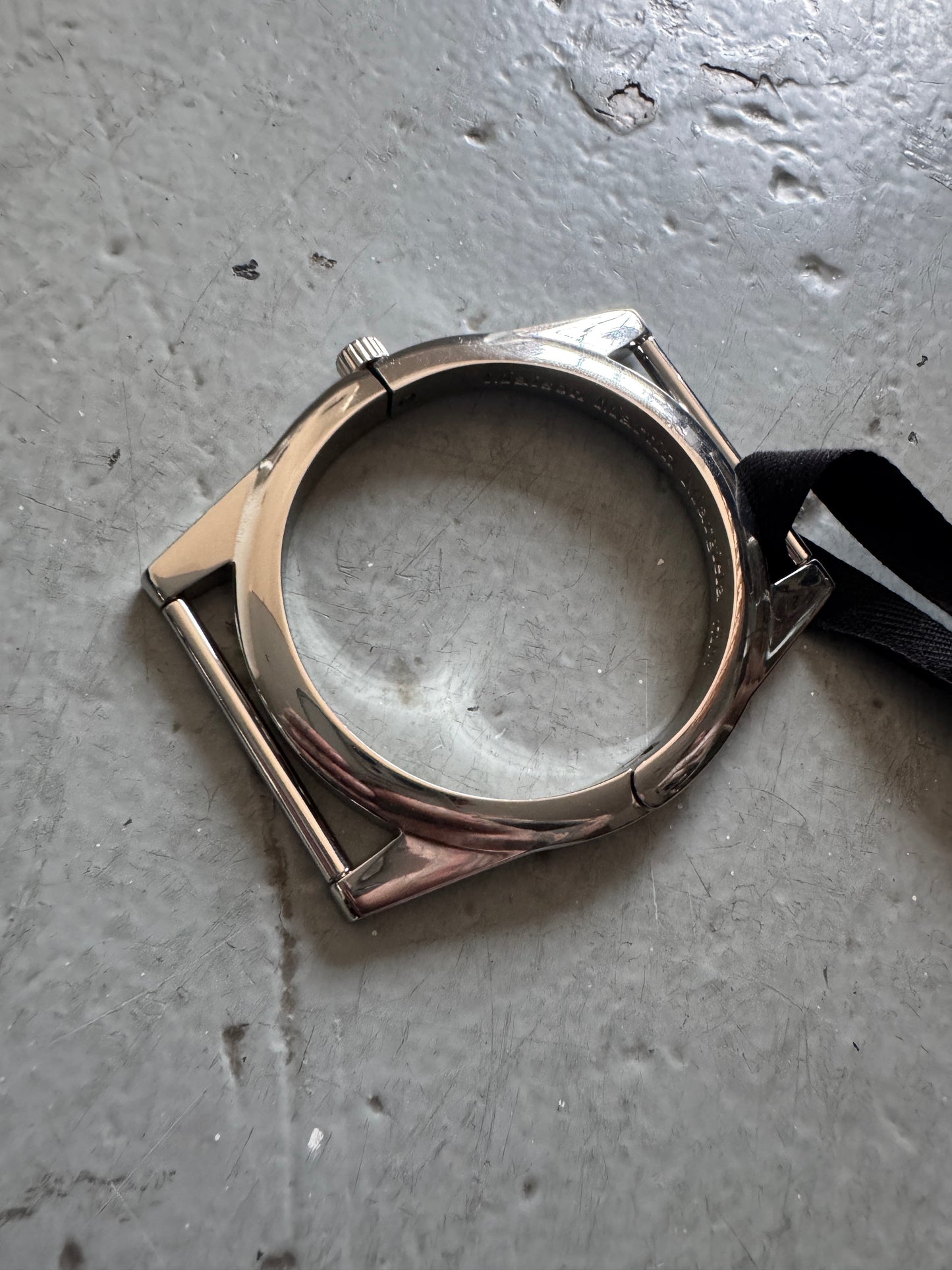 martin margiela aw09 x h&m enlarged watch bracelet