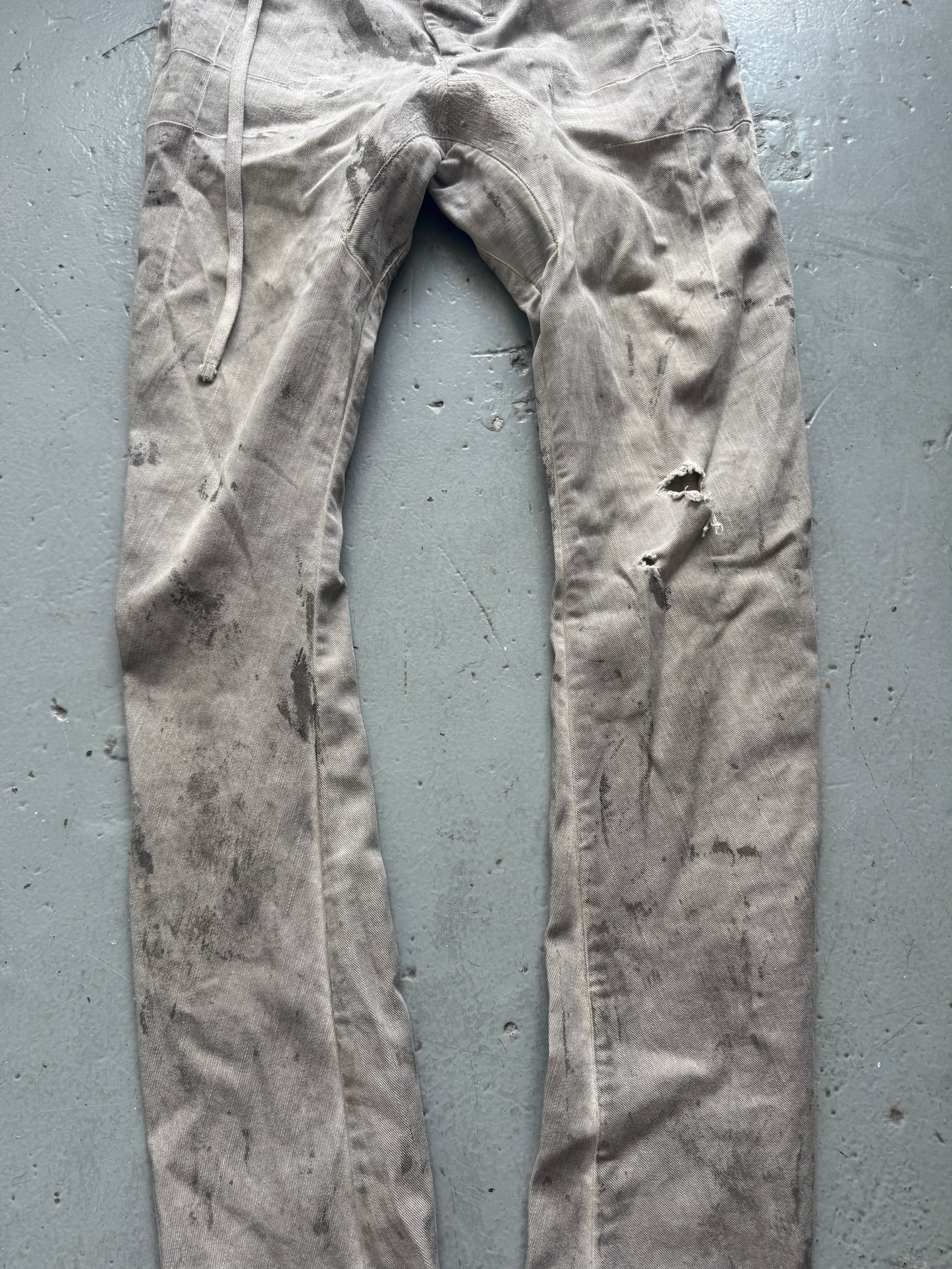boris bidjan saberi p13 ripped jeans