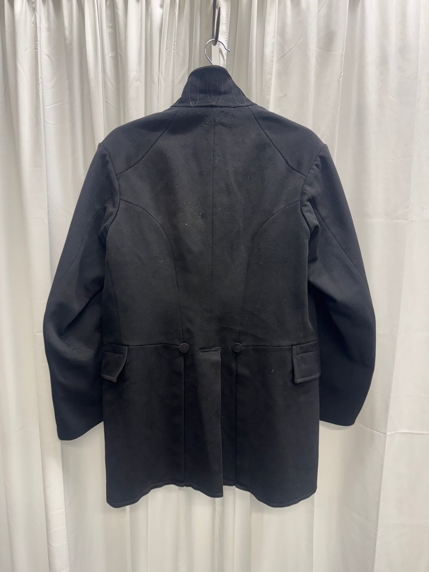 Antique Victorian Era 6 Button Tailored Wool Frock Jacket