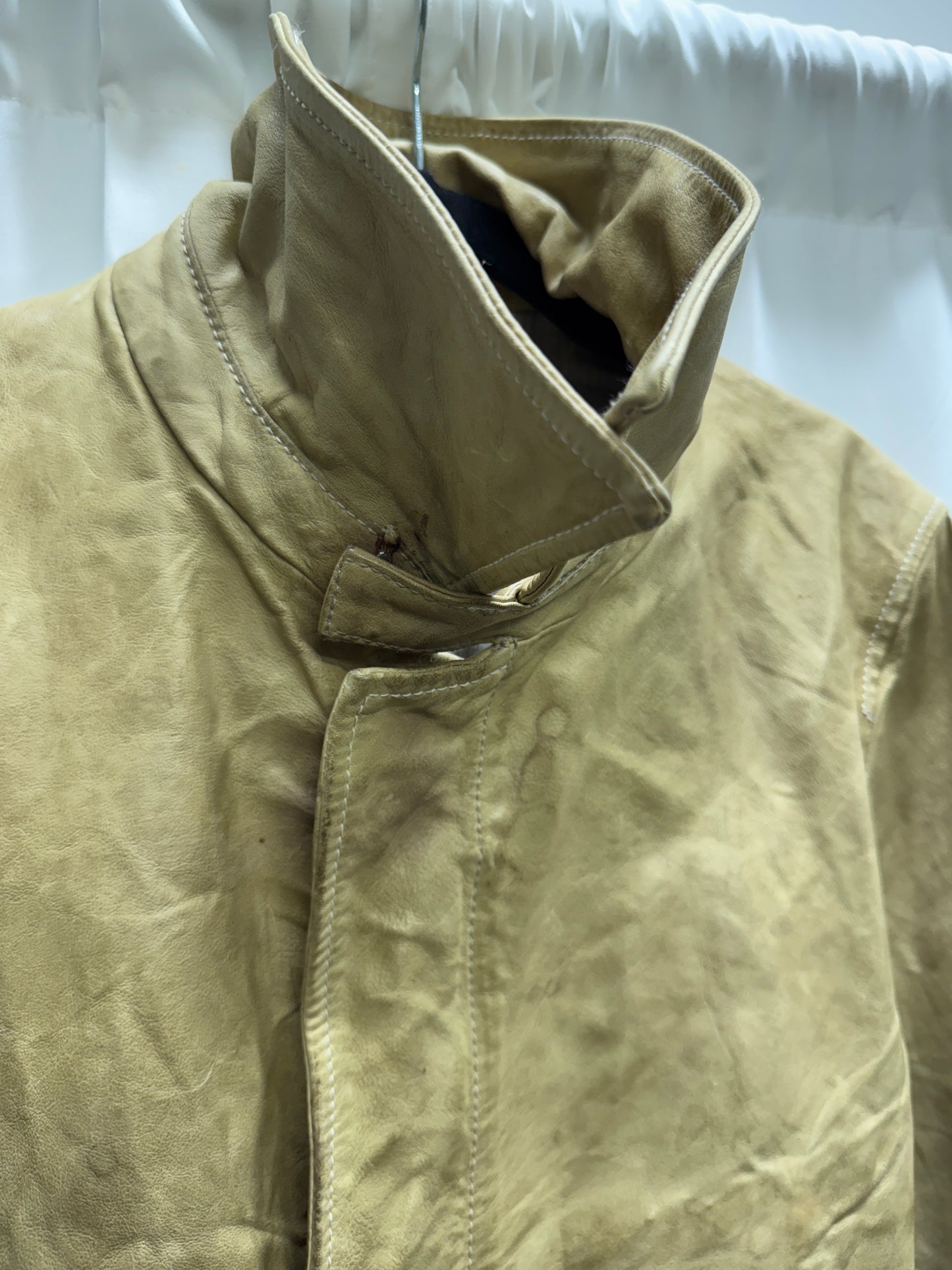 Carol Christian Poell S05 Dispossessed Patch Elbow Leather jacket
