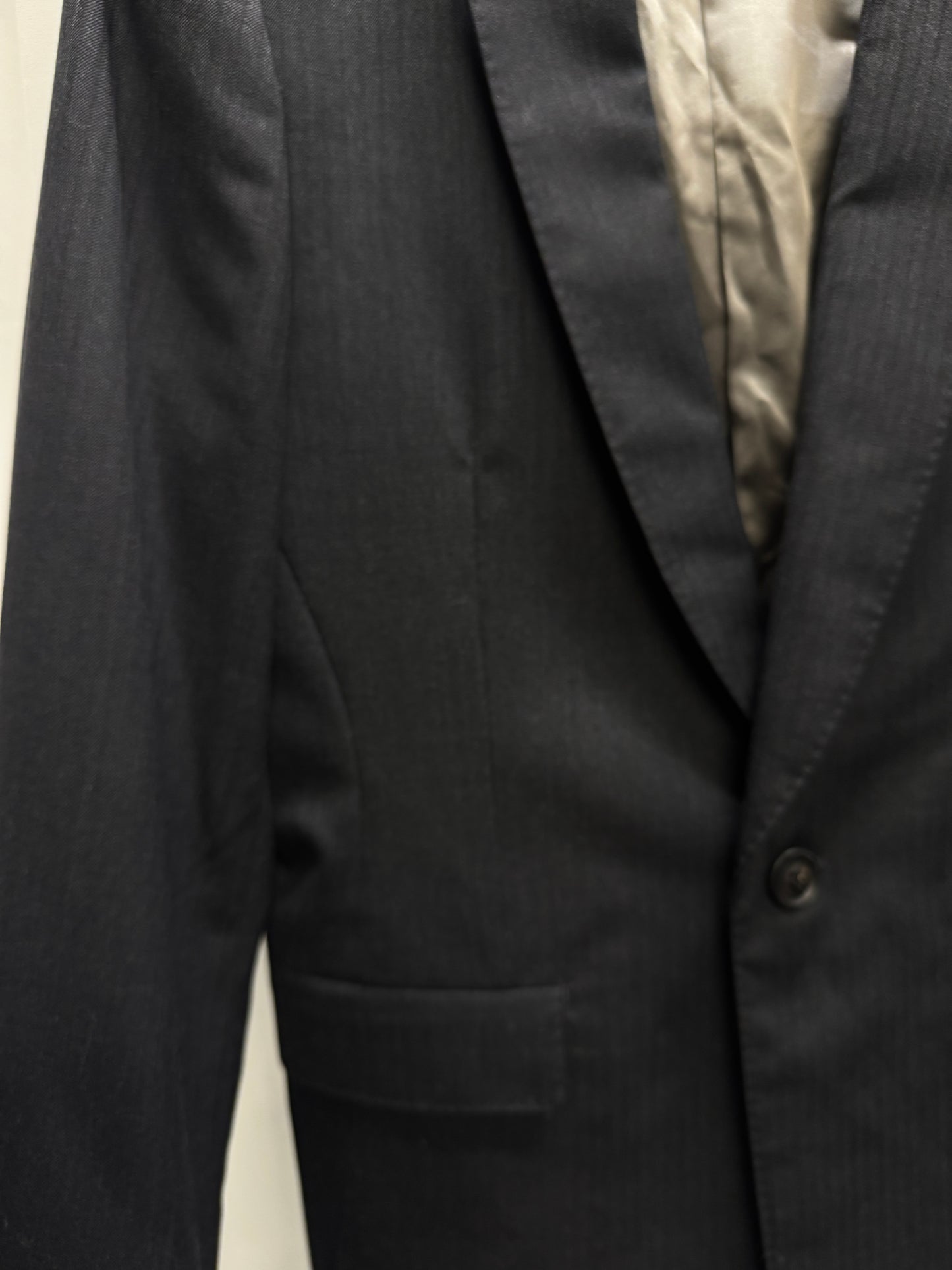 Julius SS08 Sample Single Button Tailored Wool Blazer