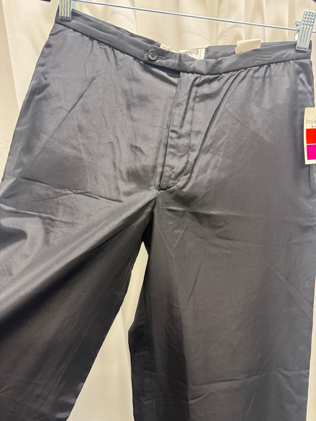 YSL Rive Gauche - Hedi Slimane DSWT 00 ‘Balloon’ Wide Silk Trouser