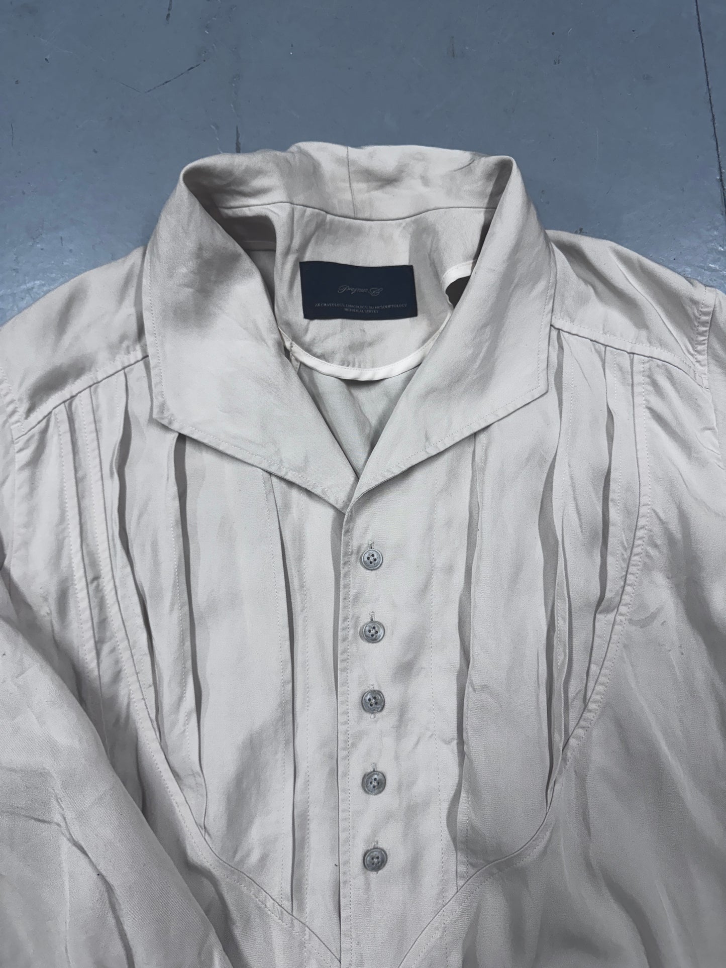 Professor E Pleat Front Shirt