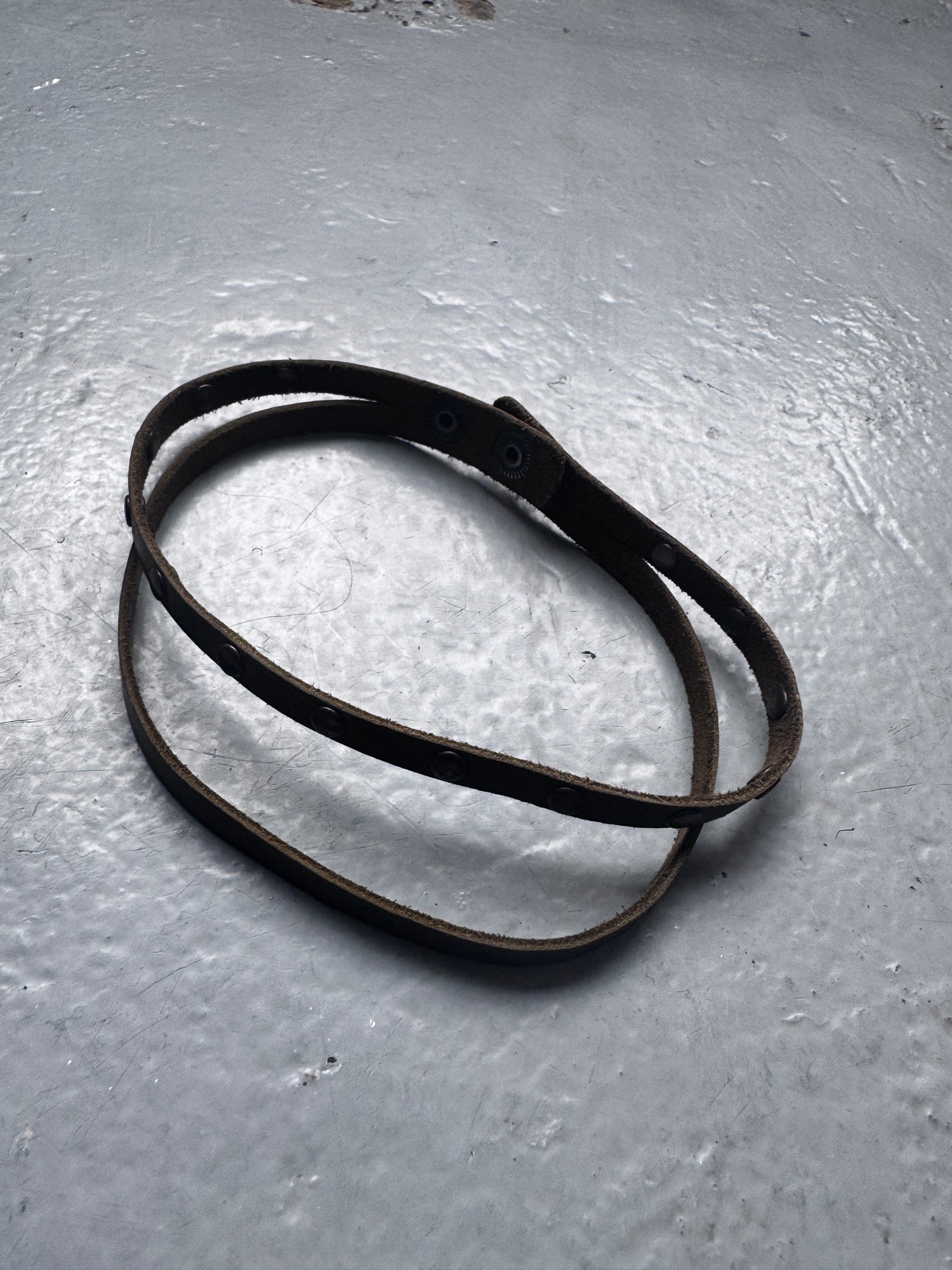 leather wrap choker