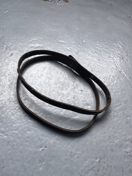 leather wrap choker