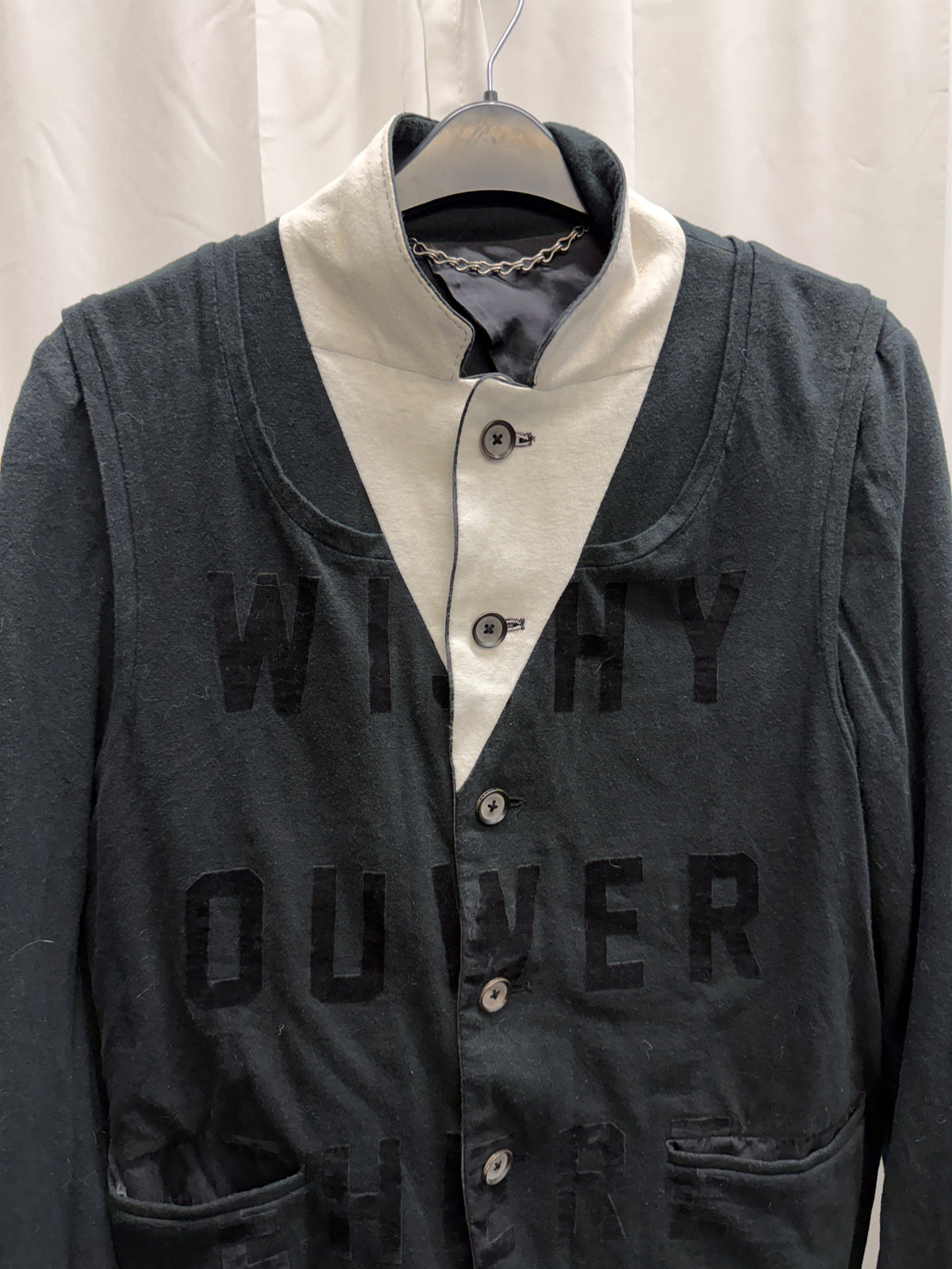 Mihara Yasuhiro SS12 “Wish You Were Here” Layered Blazer