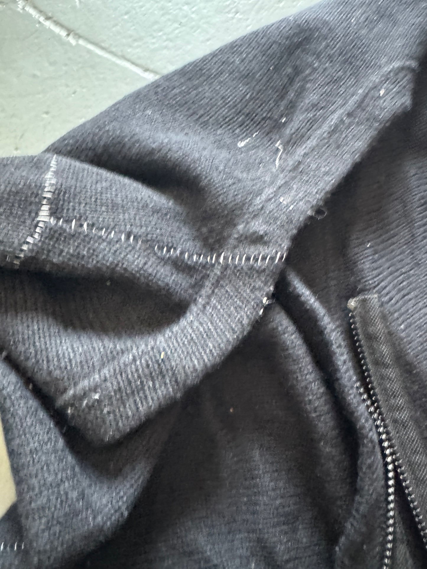 martin margiela late 90s X-LONG hand chain stitch cardigan
