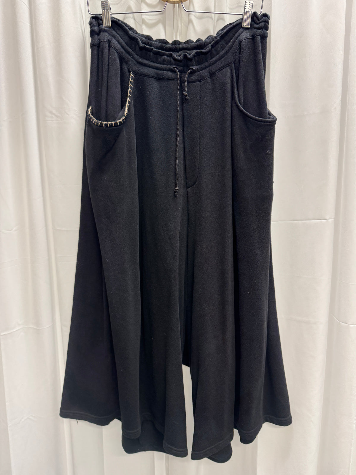 Y’s Yohji Yamamoto Voluminous Wide Drop-Crotch Trousers