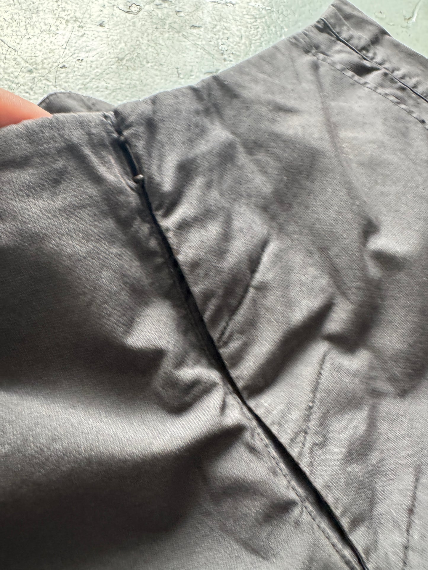 martin margiela no waistband canvas trouser
