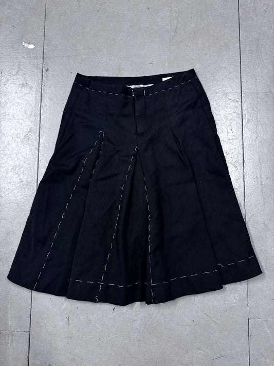 Maison Martin Margiela Hand Stitch Detail Pleated Skirt
