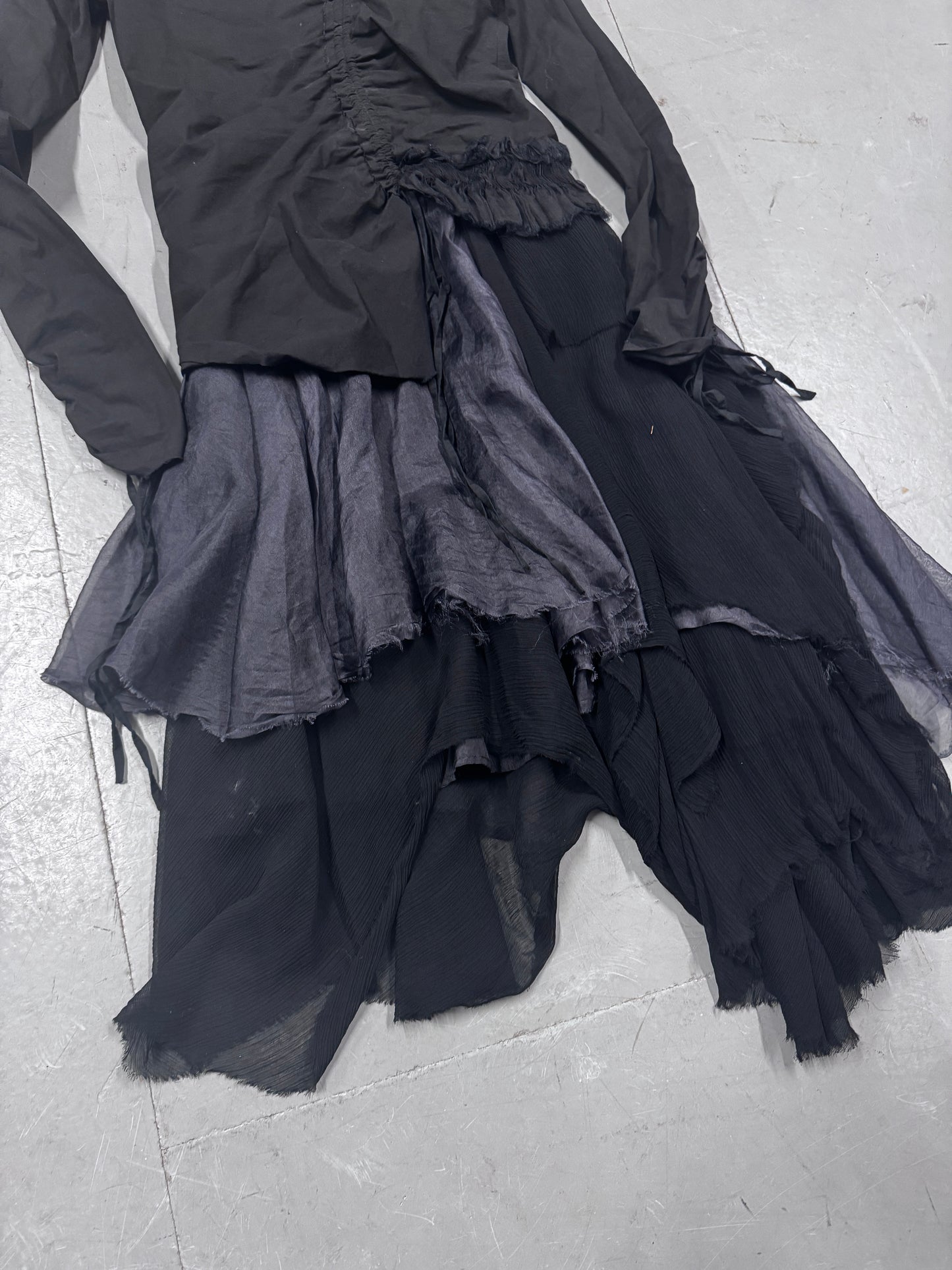 A Tentative Atelier Layered Dress