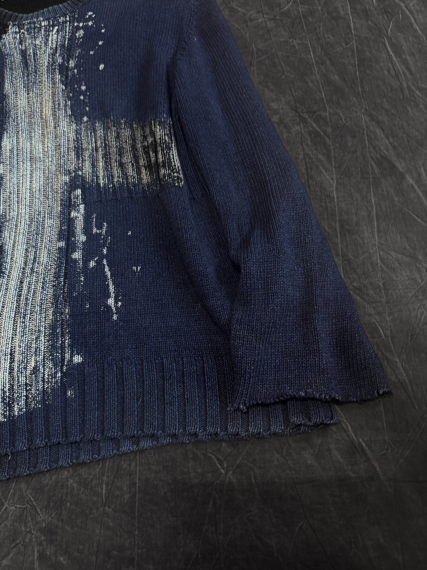 Fake London Genius Bleach Cross Sweater