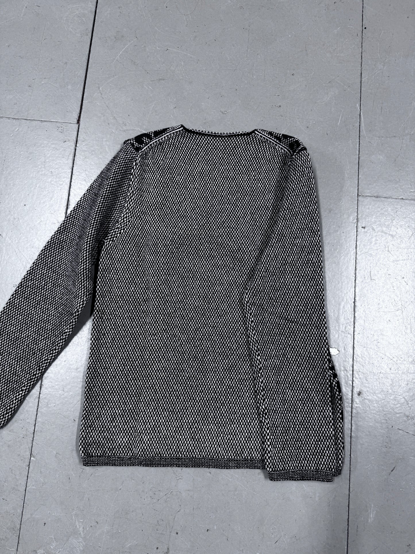 Comme Des Garcons Leopard Knit