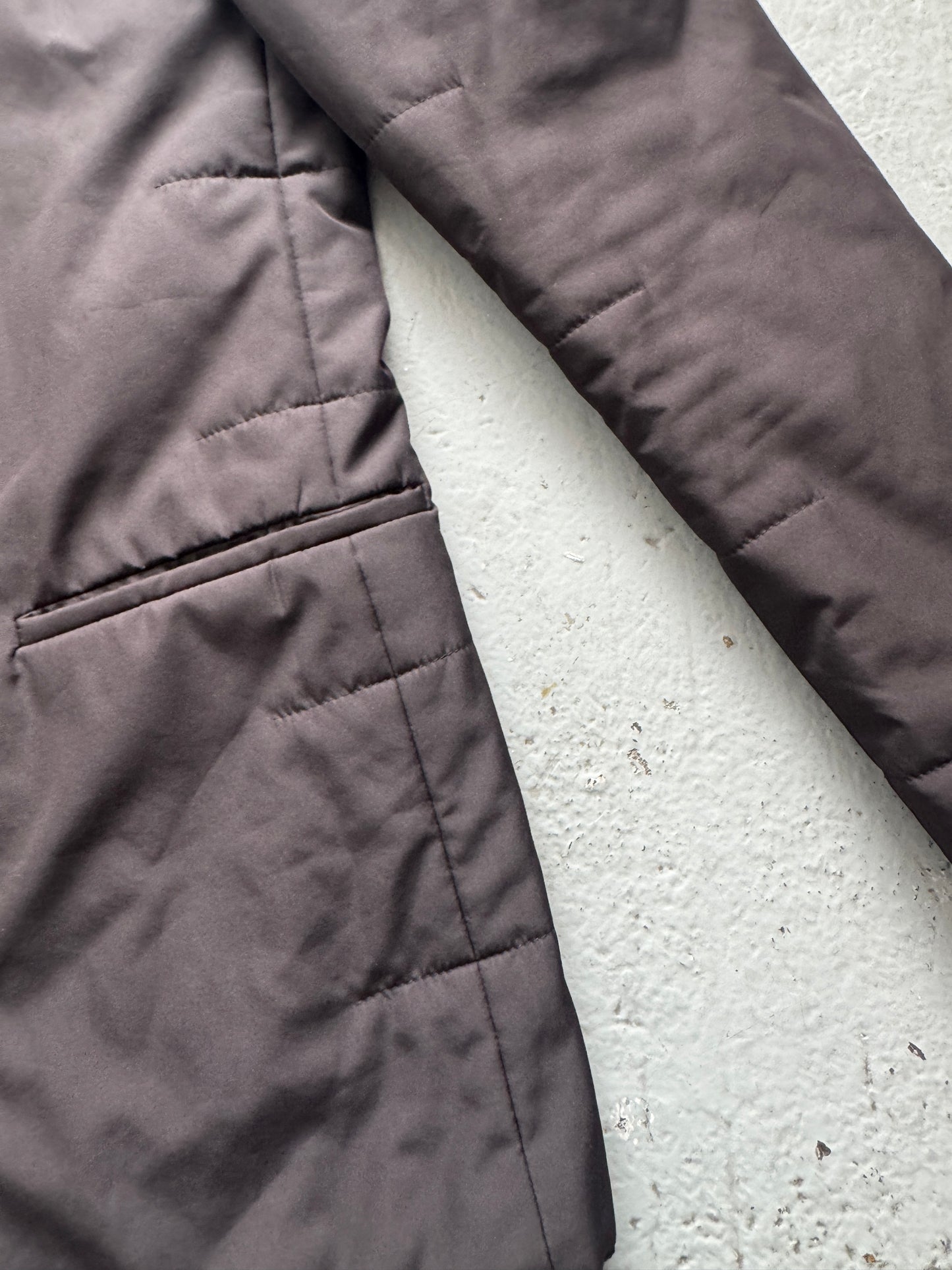 calvin klein collection puffer blazer