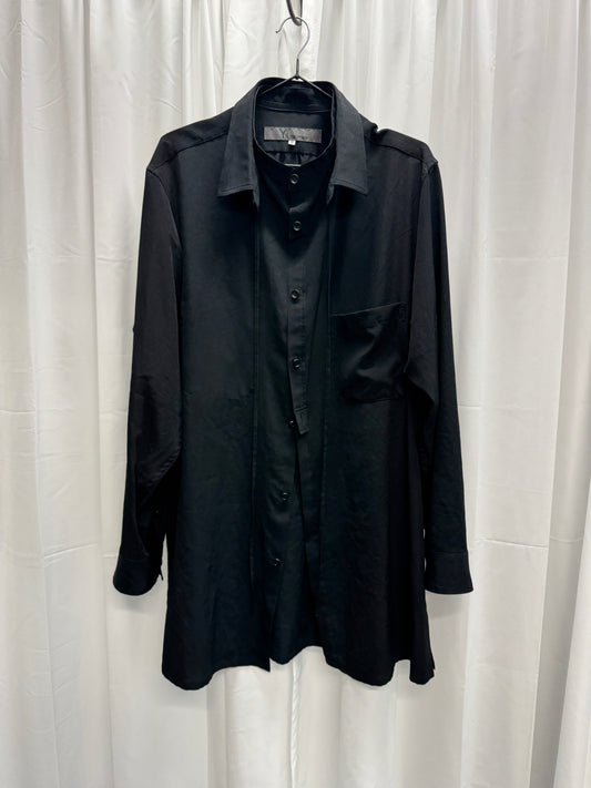 Yohji Yamamoto Y’s For Men Double Collar Rayon Shirt
