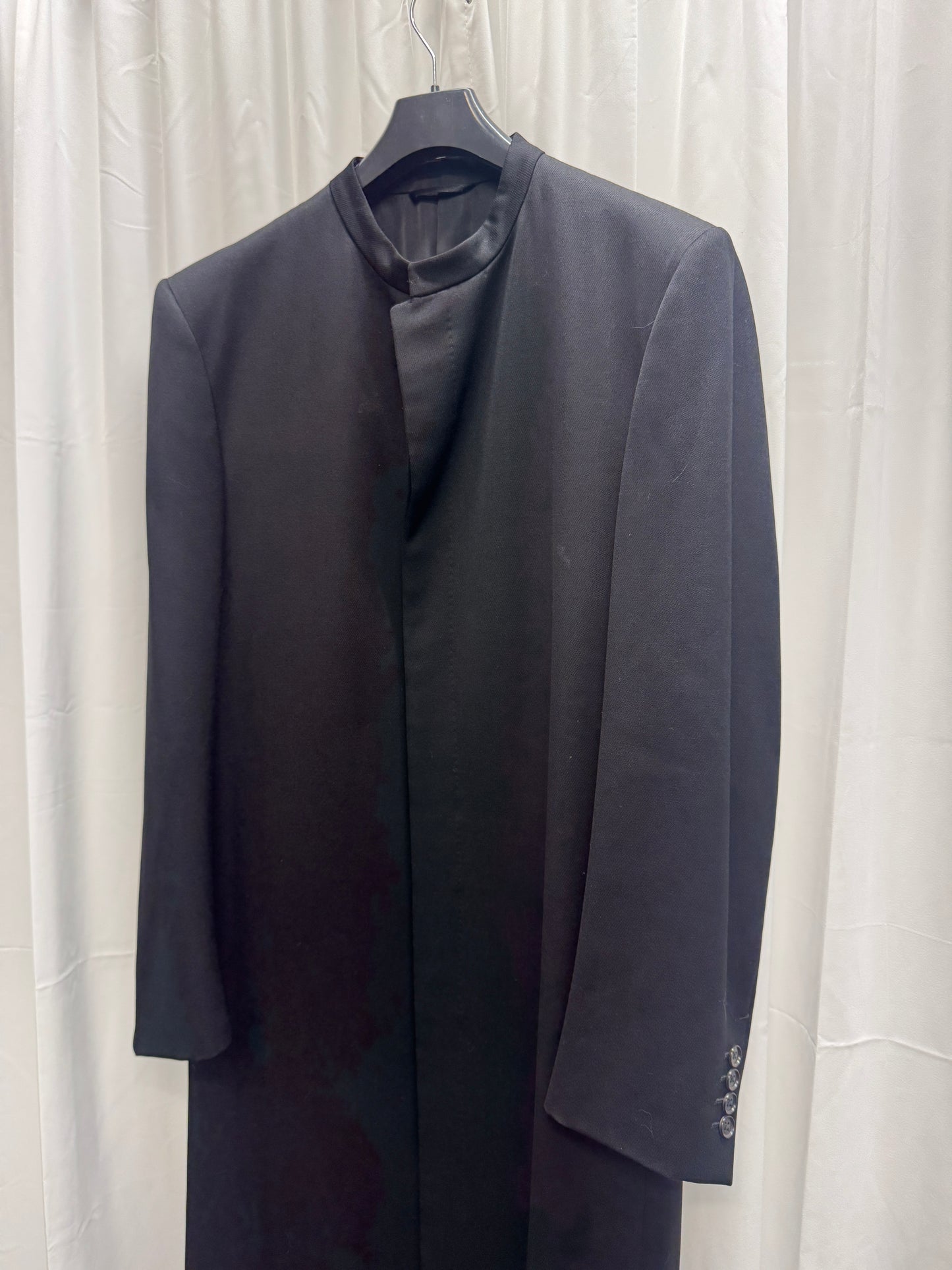 YSL Rive Gauche - Circa 00 Hedi Slimane Long Priest Coat