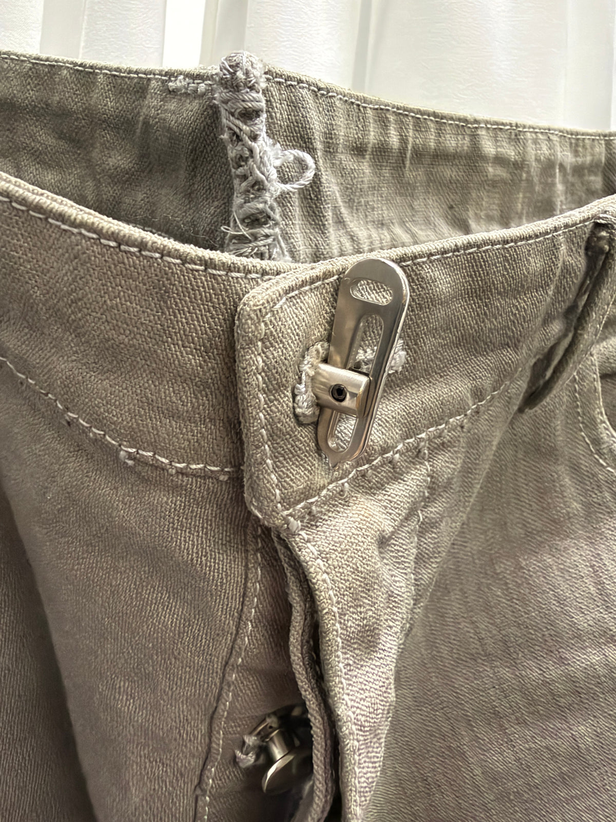 Carol Christian Poell 2010 Dead-End JM/2625 KIT-RTC/11 Grey Overlock Jeans