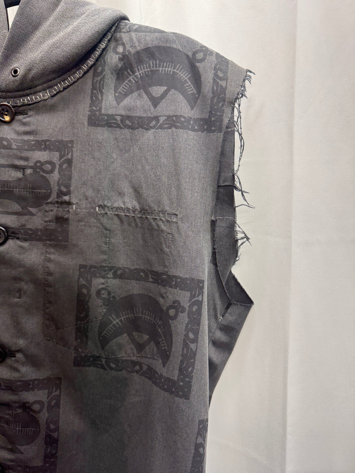 UNDERCOVER SS03 “SCAB” Hooded Sleeveless Vest