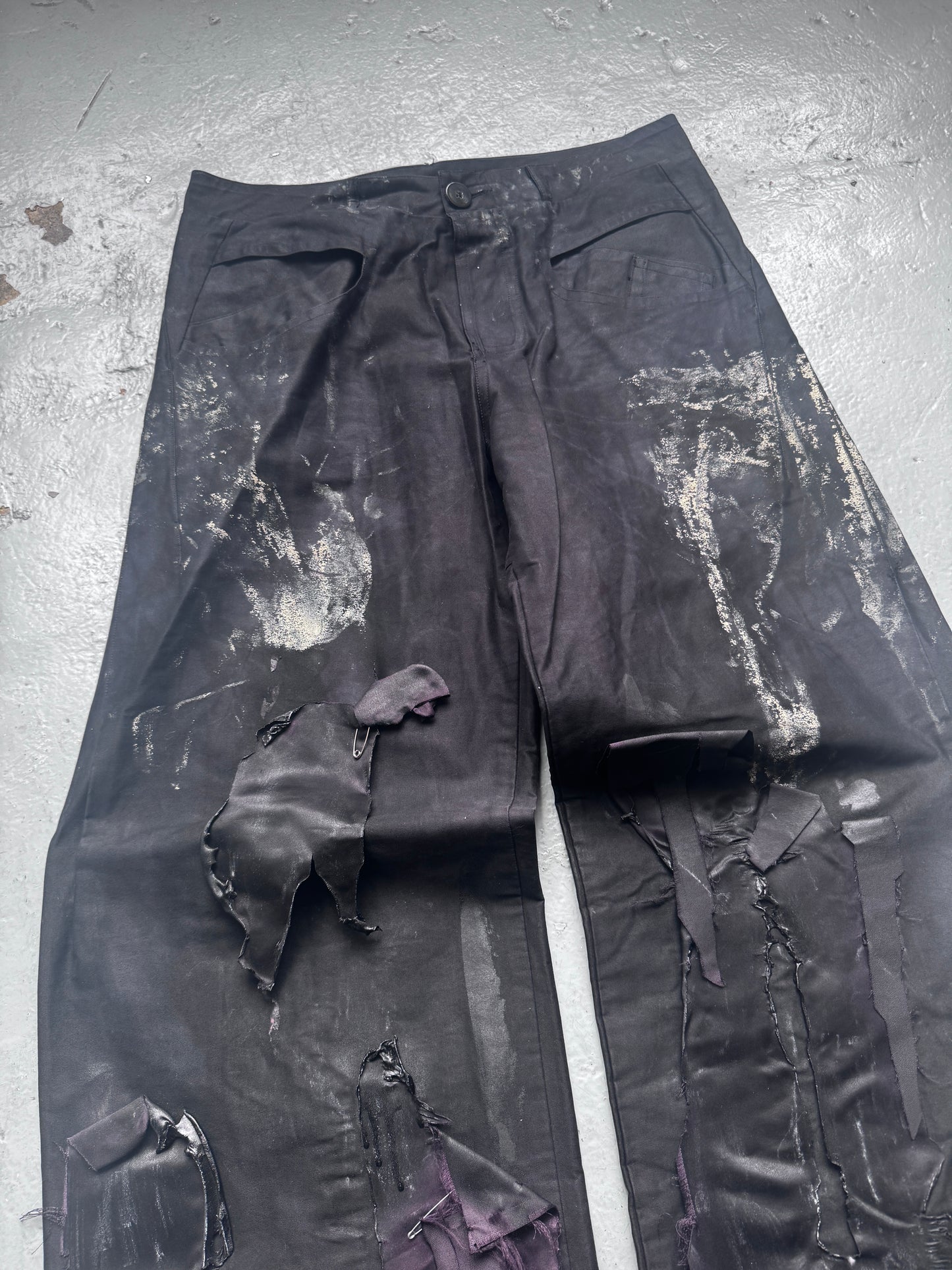 kai ghattaura patched wide trouser
