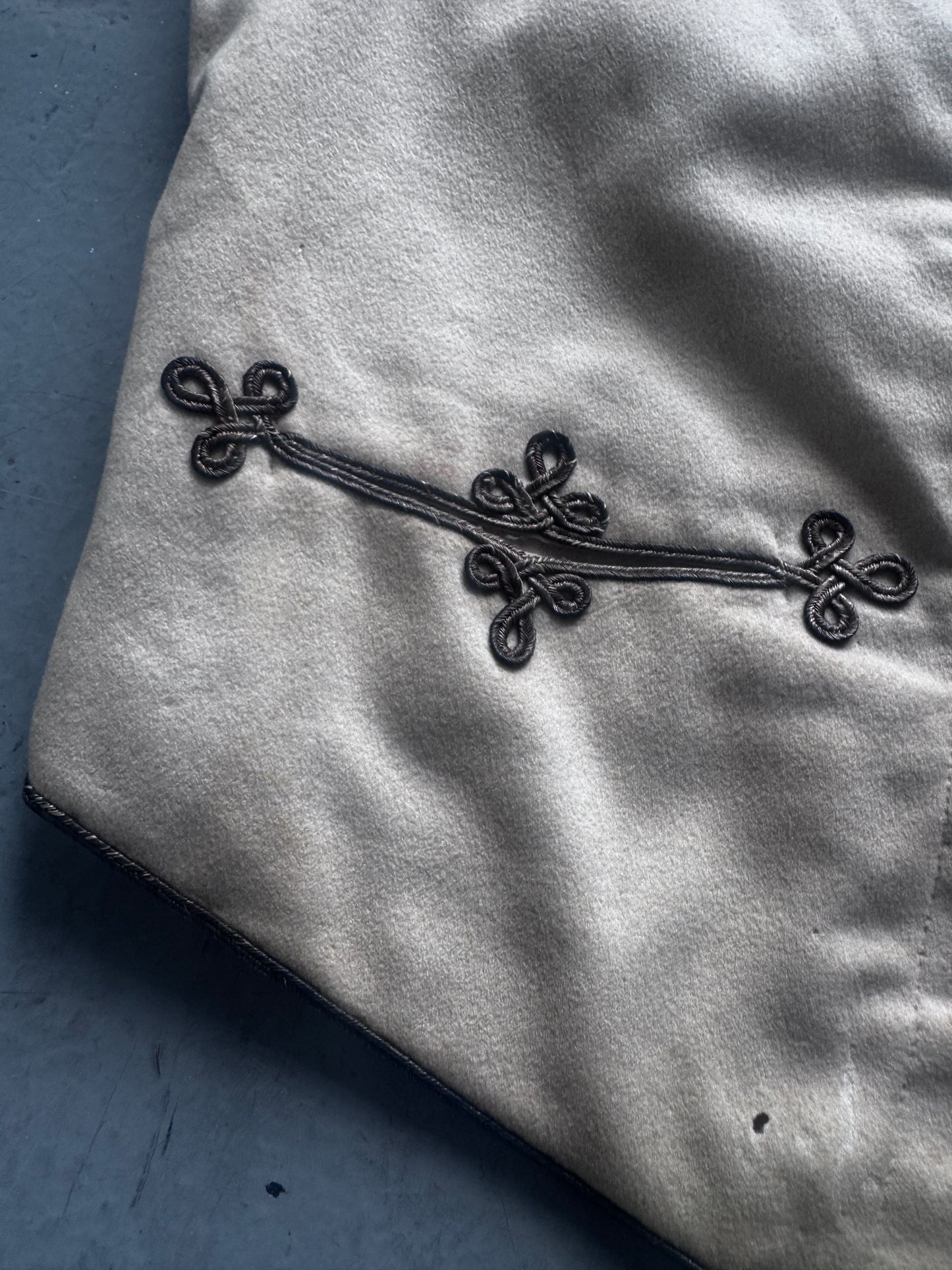 antique stud centred admiral waistcoat
