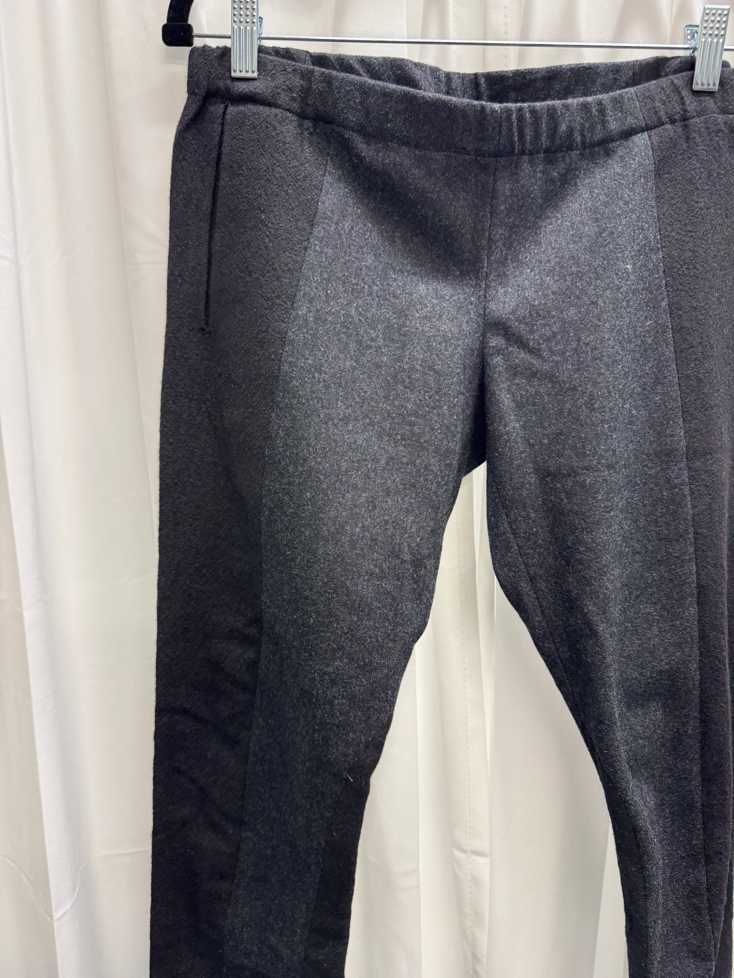 Individual Sentiments AW14 Elongated Stripe Wool Trouser