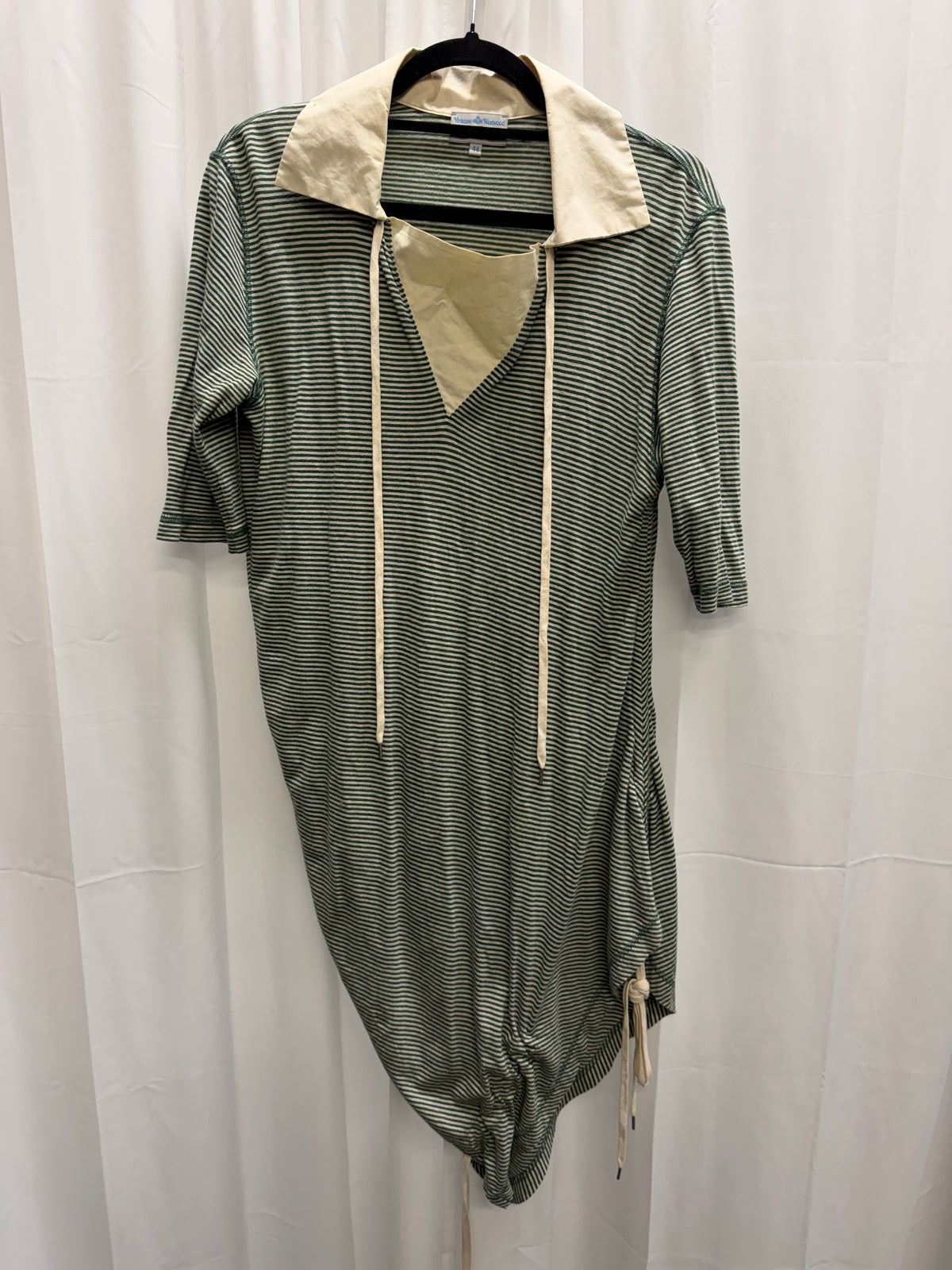 Vivienne Westwood MAN 00s Striped Draped Collar Top
