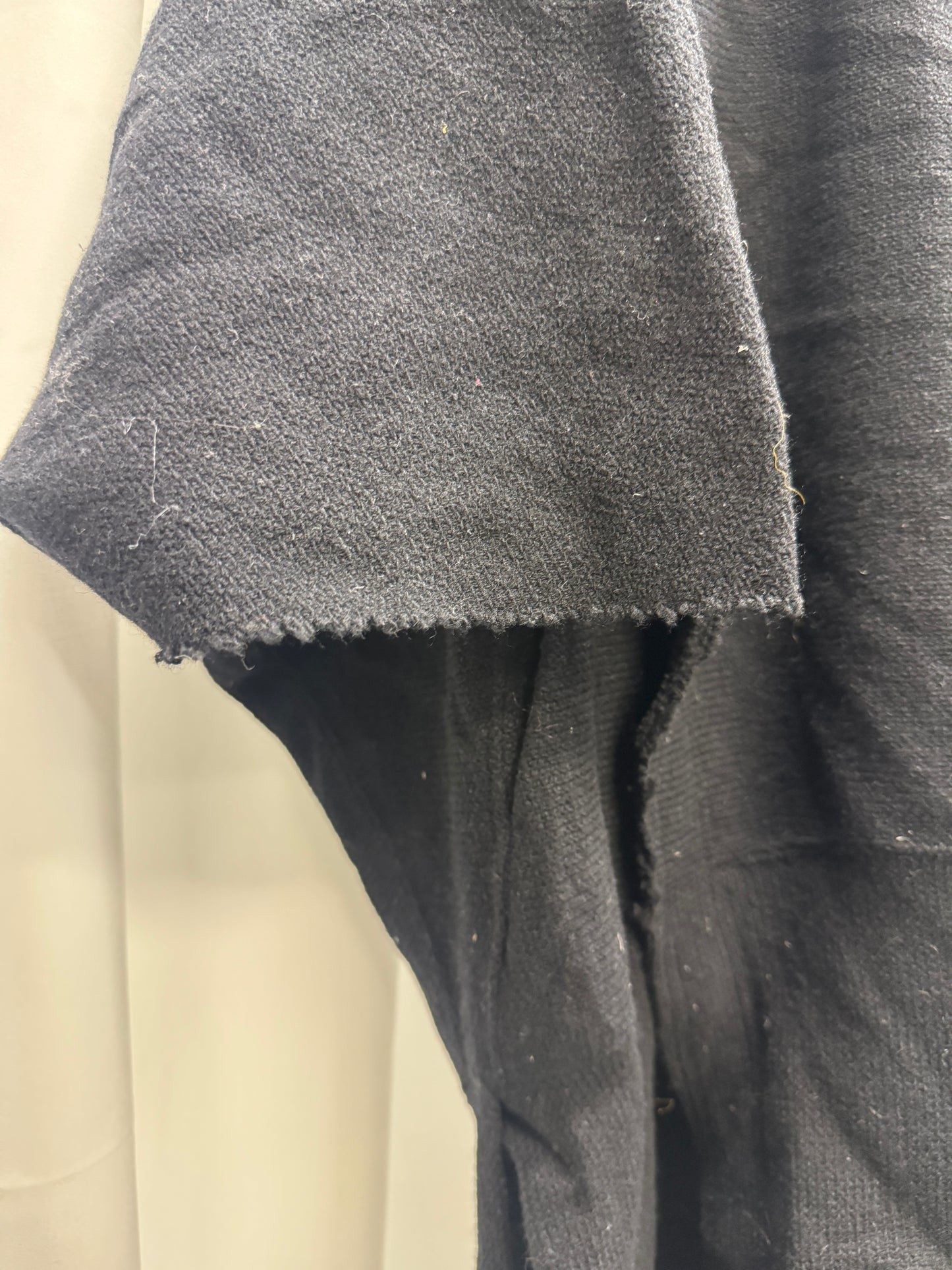 Nude Masahiko Maruyama High Neck Short Sleeve Wool Bomber
