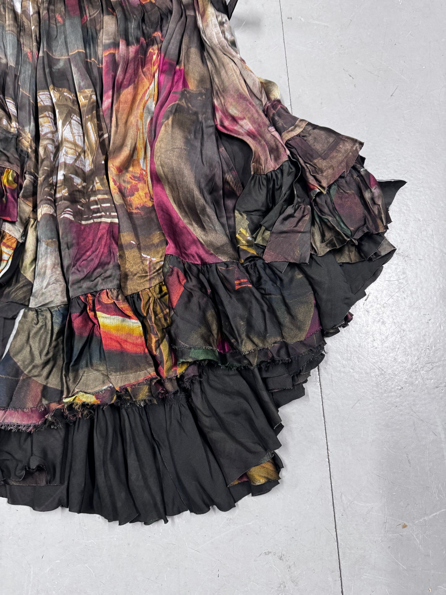 Comme Des Garcons Homme Plus Buckled Pleat Skirt