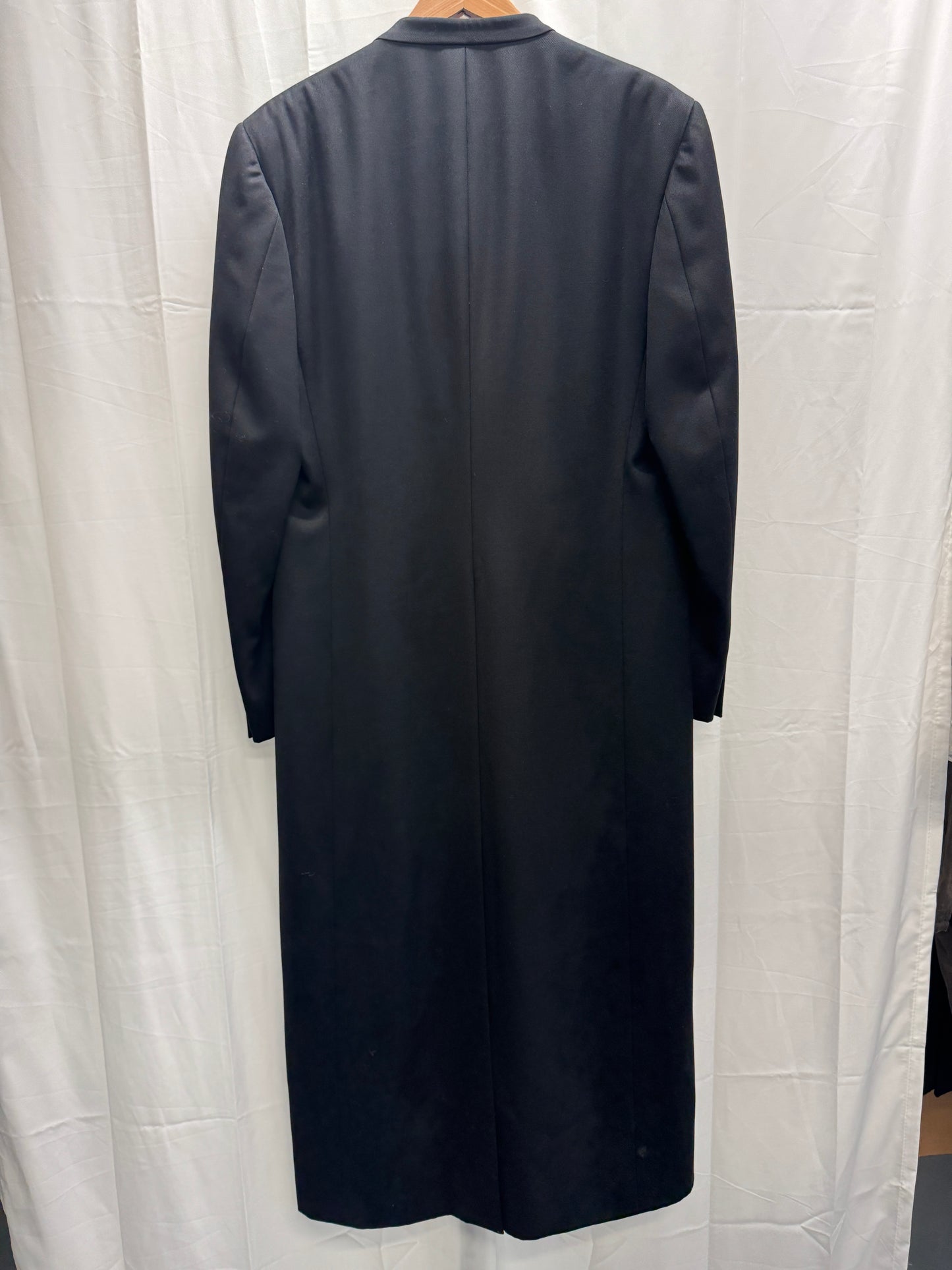 YSL Rive Gauche Hedi Slimane Priest Coat