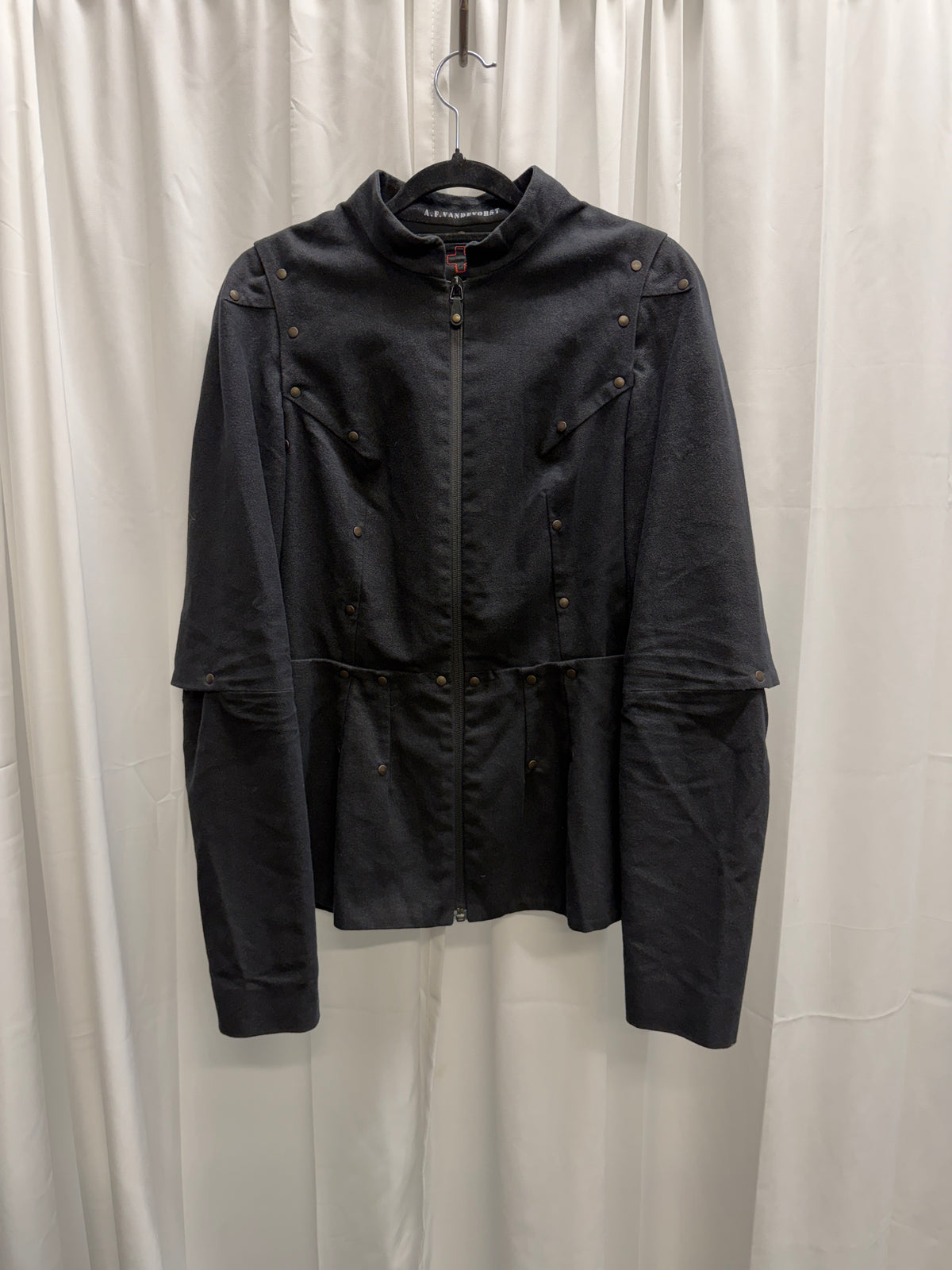 AF Vandevorst AW00 Blessed, Articulated Armour Studded Blouson Jacket (S)