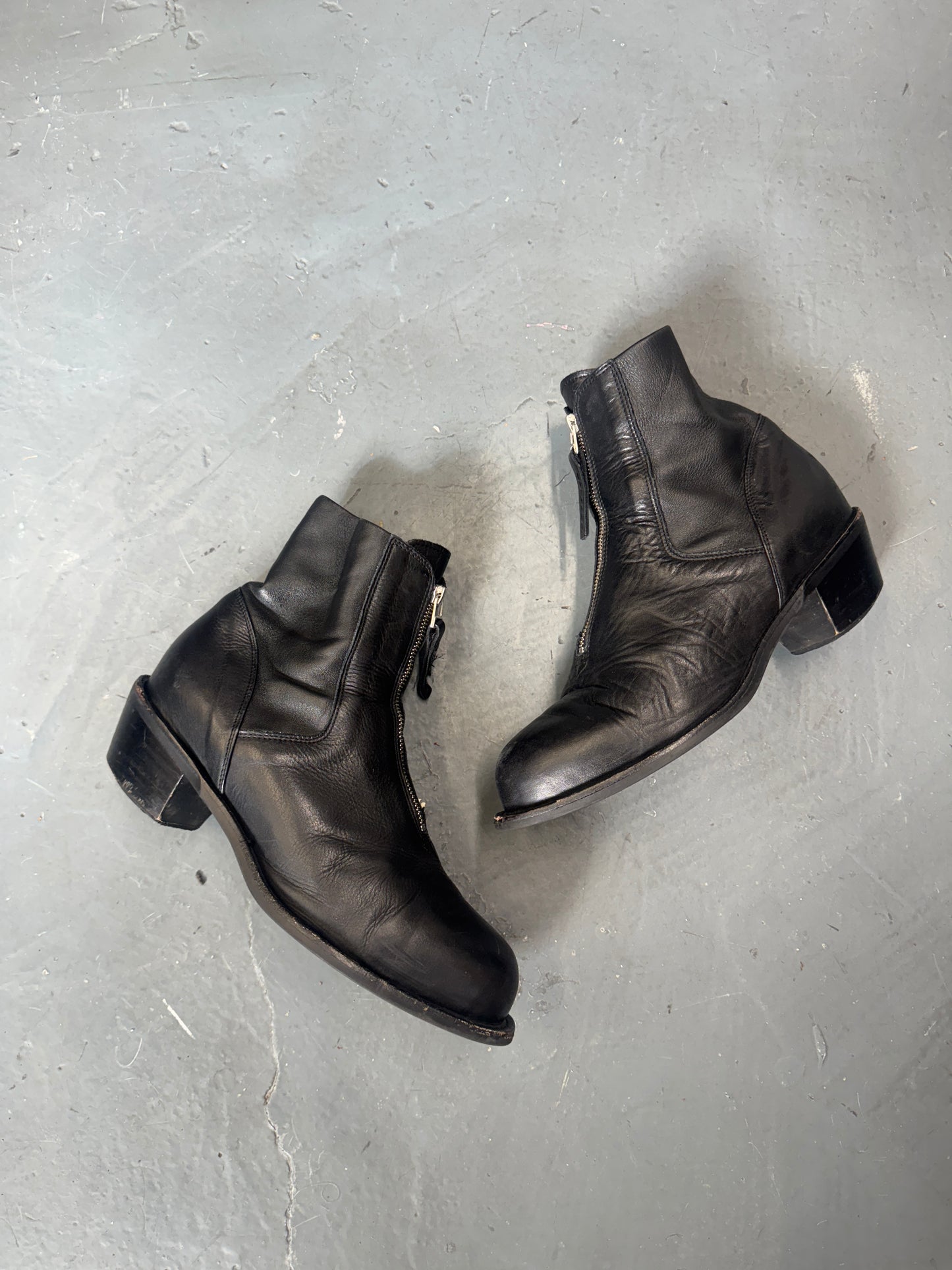 Mihara Yasuhiro x Studio Seven Front Zip Boots