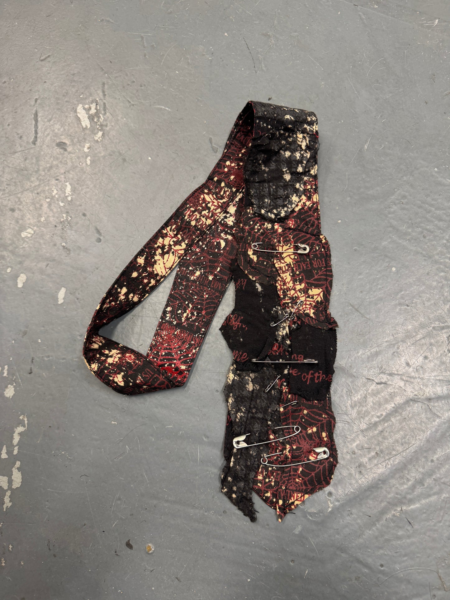 H.Naoto H.Anarchy Scab Crust Tie